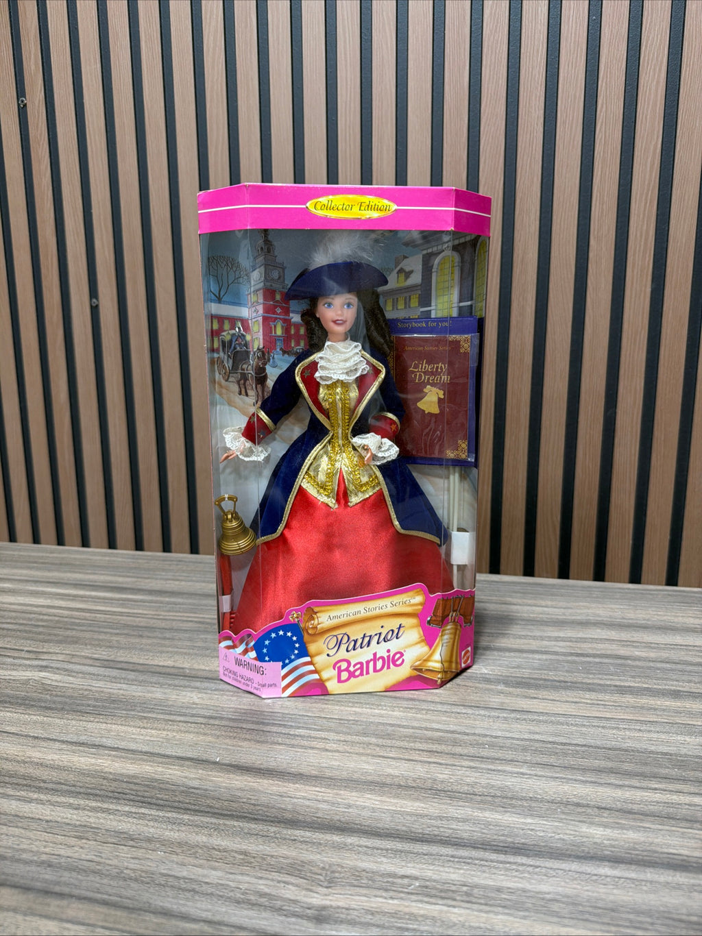 American Stories Series Patriot Barbie Doll Collector Edition 1996 Mattel 17312