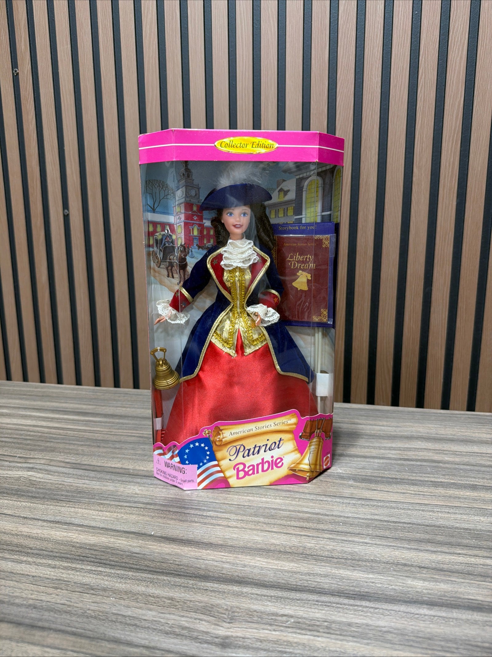 American Stories Series Patriot Barbie Doll Collector Edition 1996 Mattel 17312