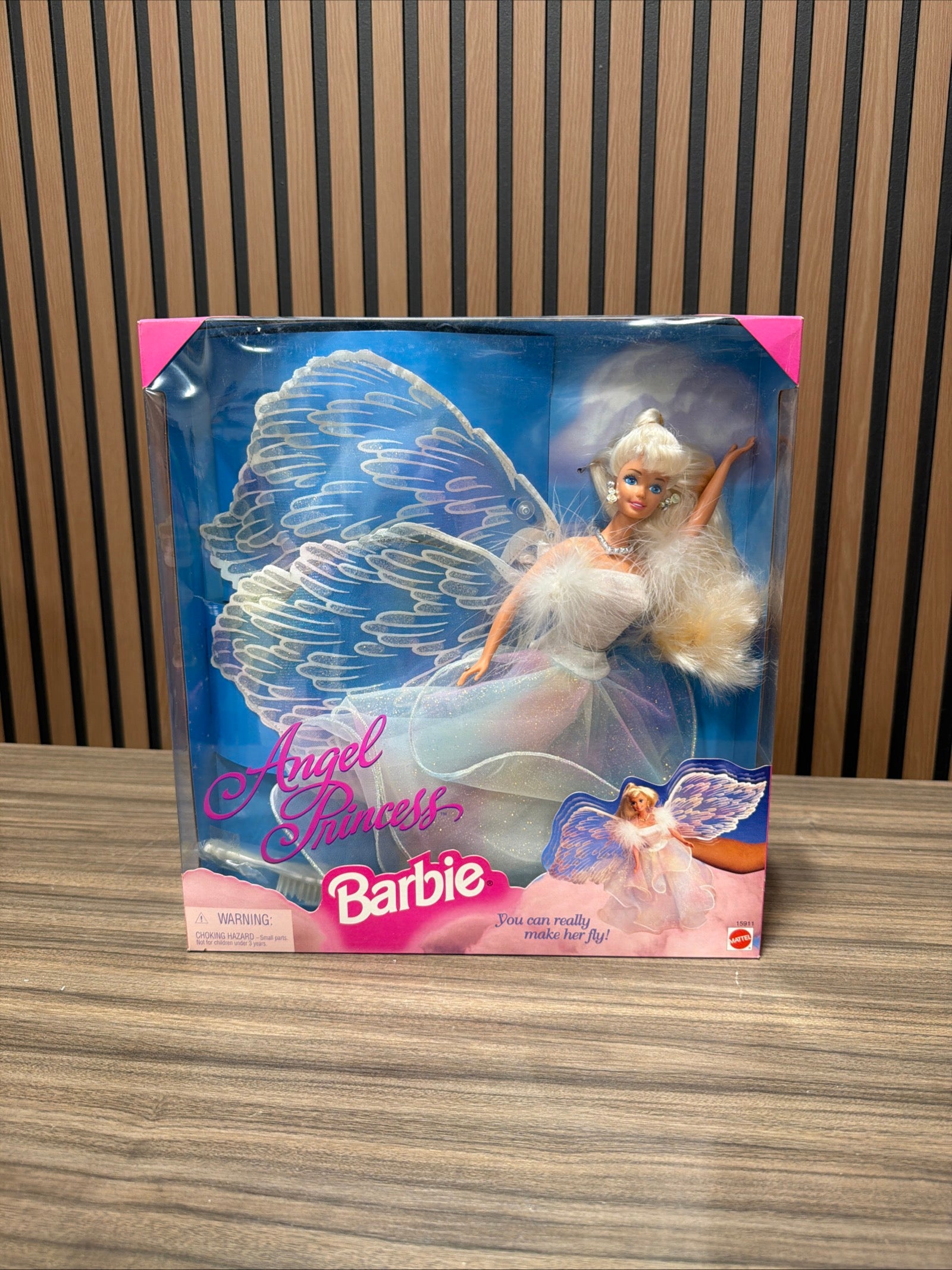 1996 Angel Princess Barbie Doll Mattel 15911