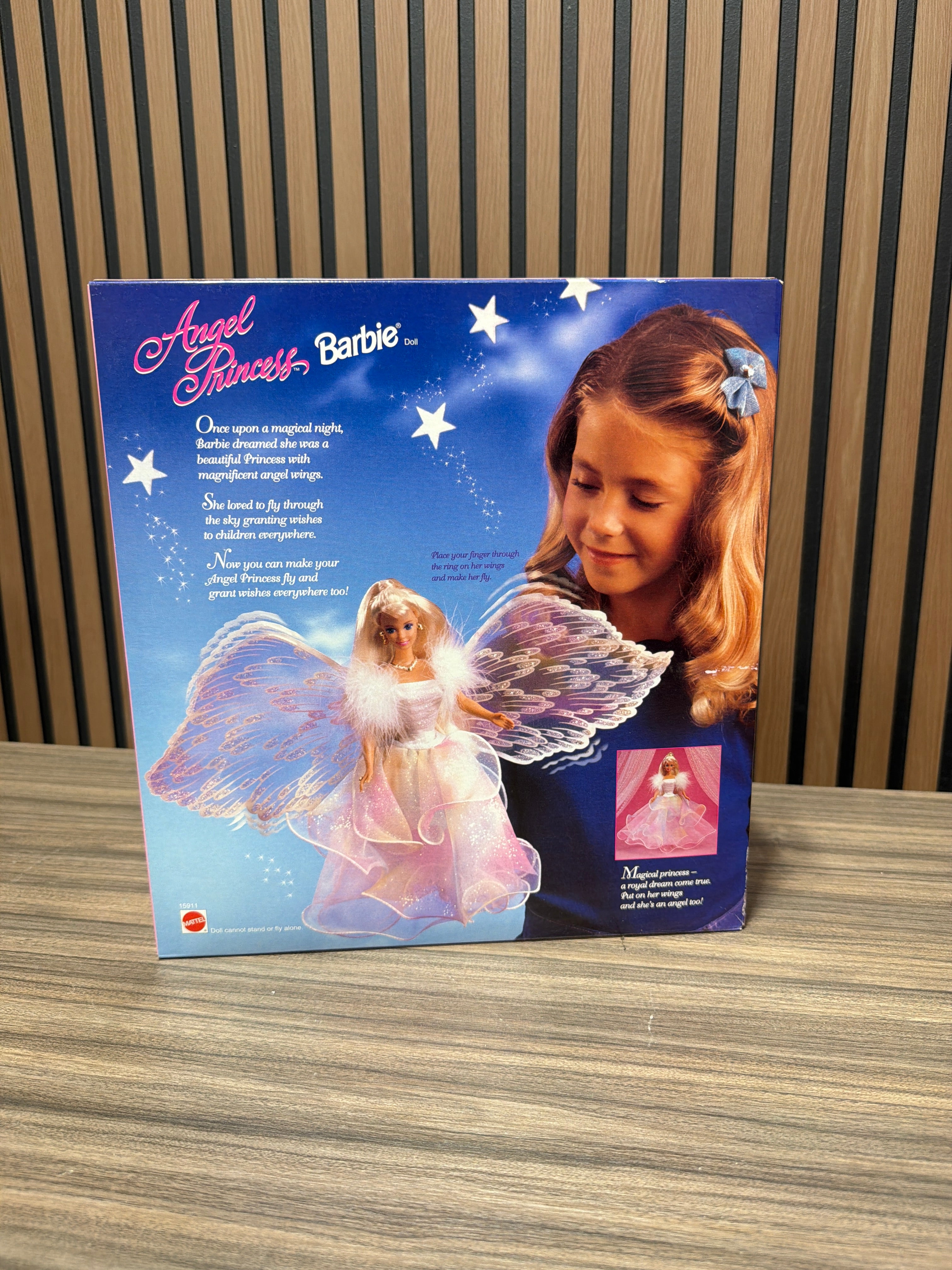 1996 Angel Princess Barbie Doll Mattel 15911