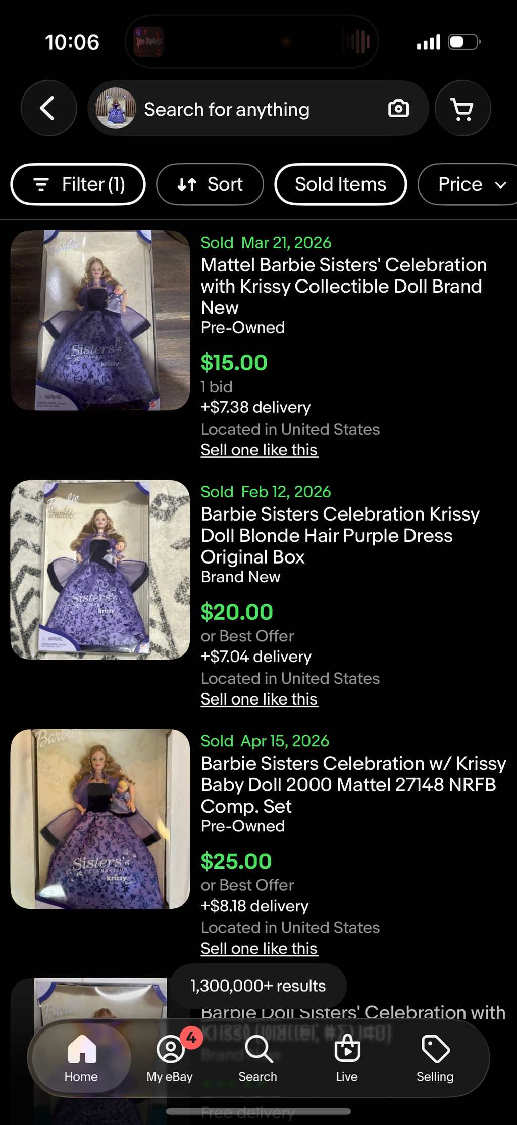 Barbie Sisters Celebration with Krissy Doll Set 2000 Mattel 27148