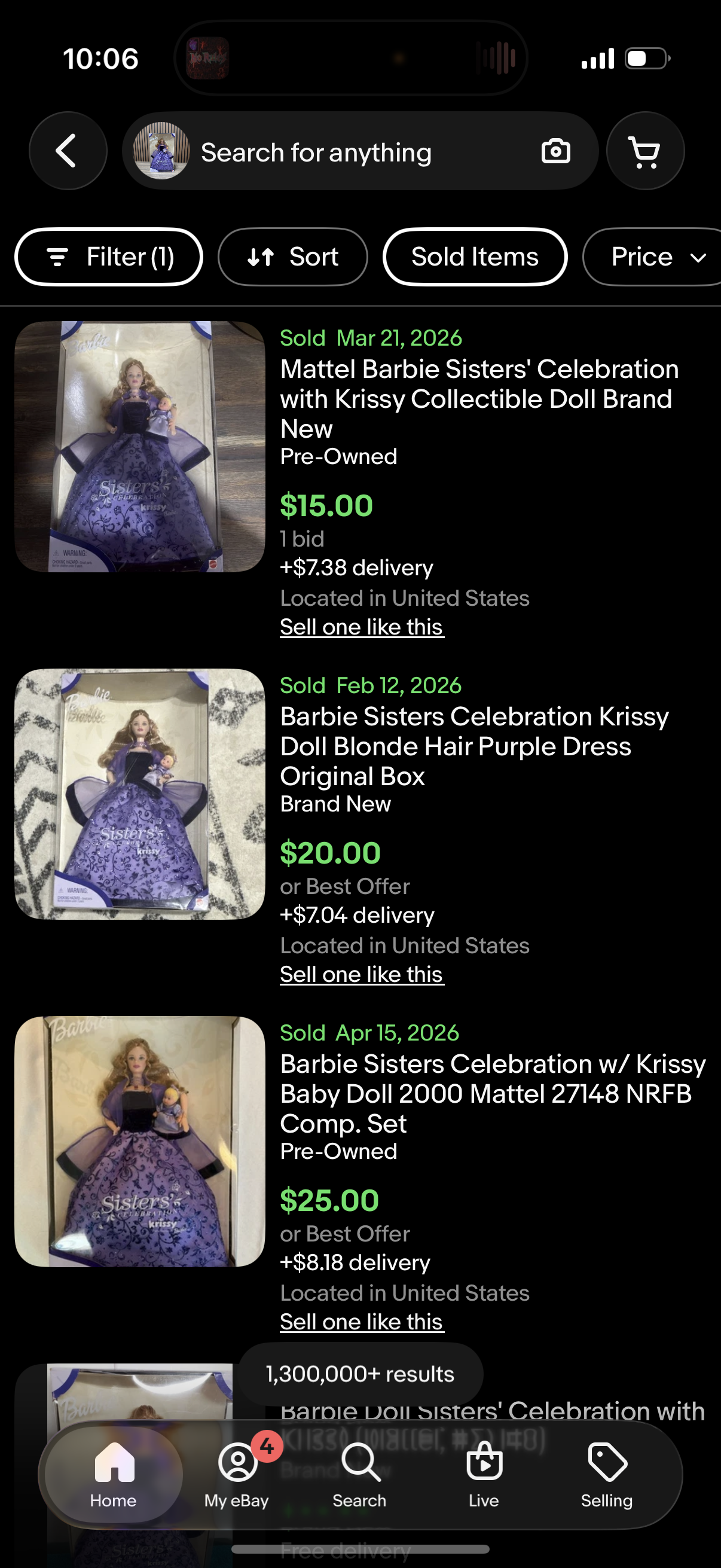 Barbie Sisters Celebration with Krissy Doll Set 2000 Mattel 27148