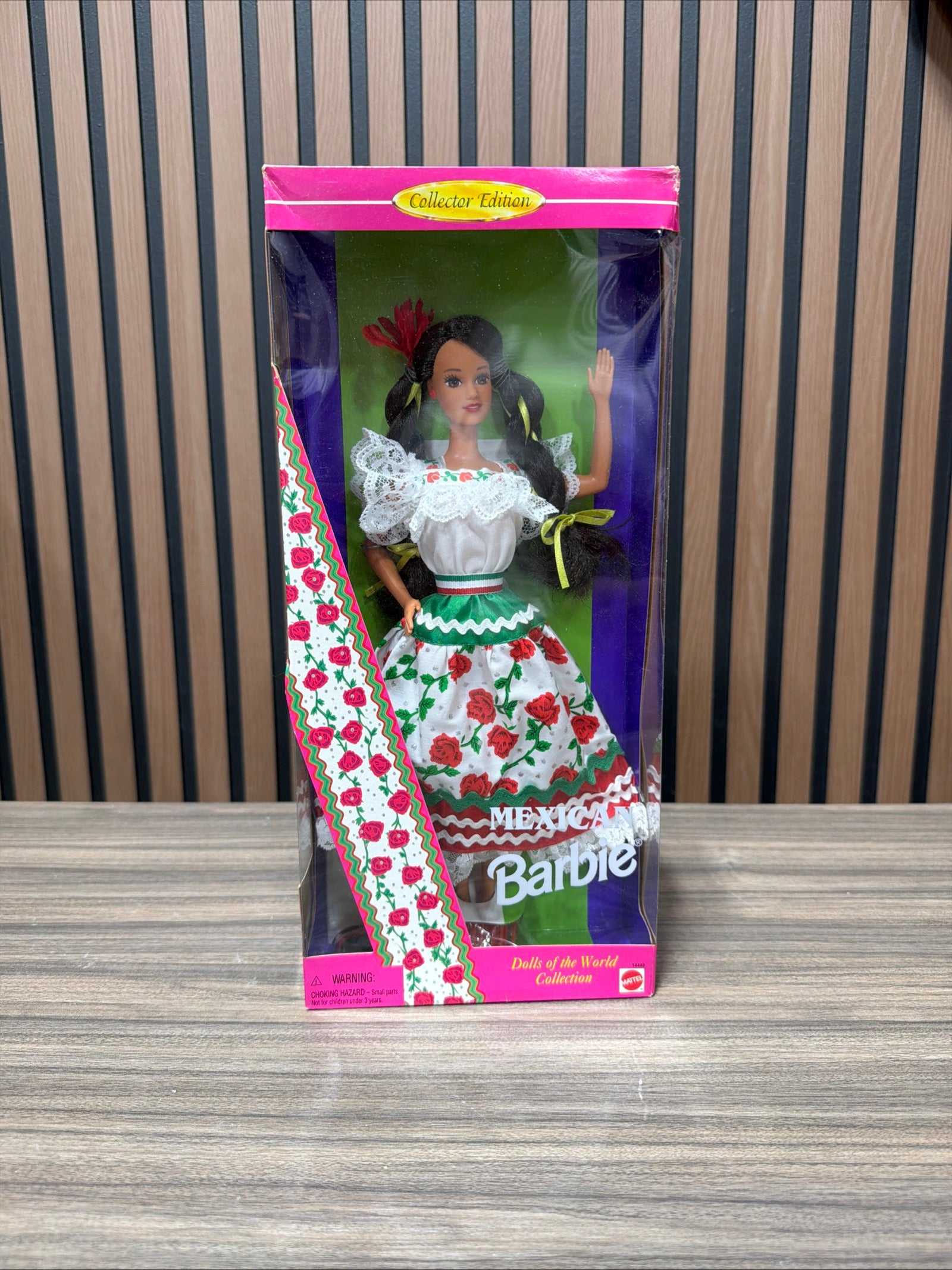 Barbie Dolls of the World Collection Mexican Barbie Doll 1995 Mattel 14449