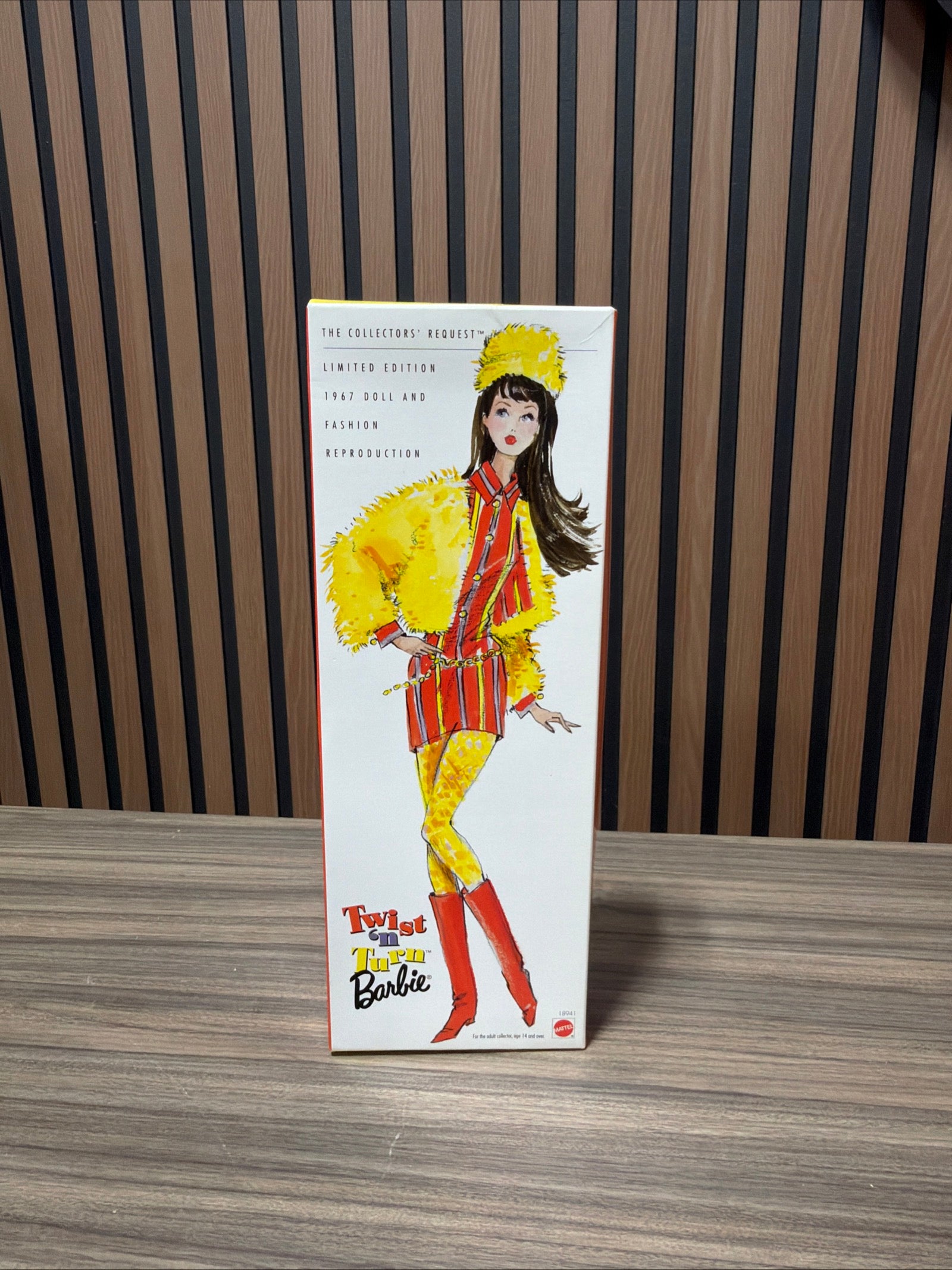 Barbie Twist and Turn Limited Edition 1967 Reproduction Doll 1997 Mattel 18941