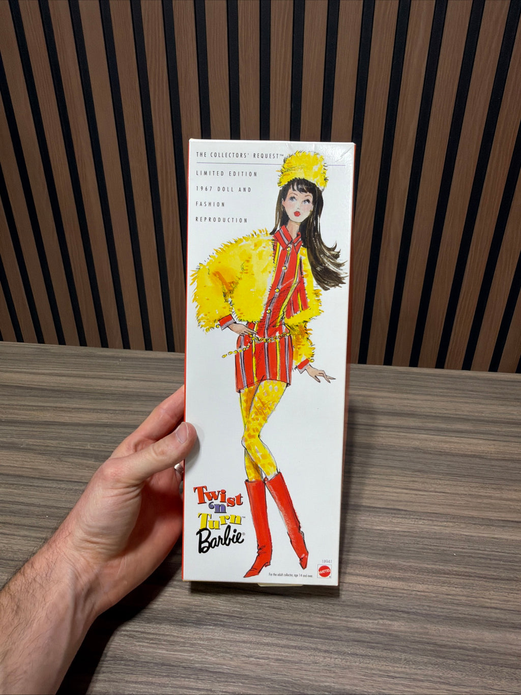 Barbie Twist and Turn Limited Edition 1967 Reproduction Doll 1997 Mattel 18941