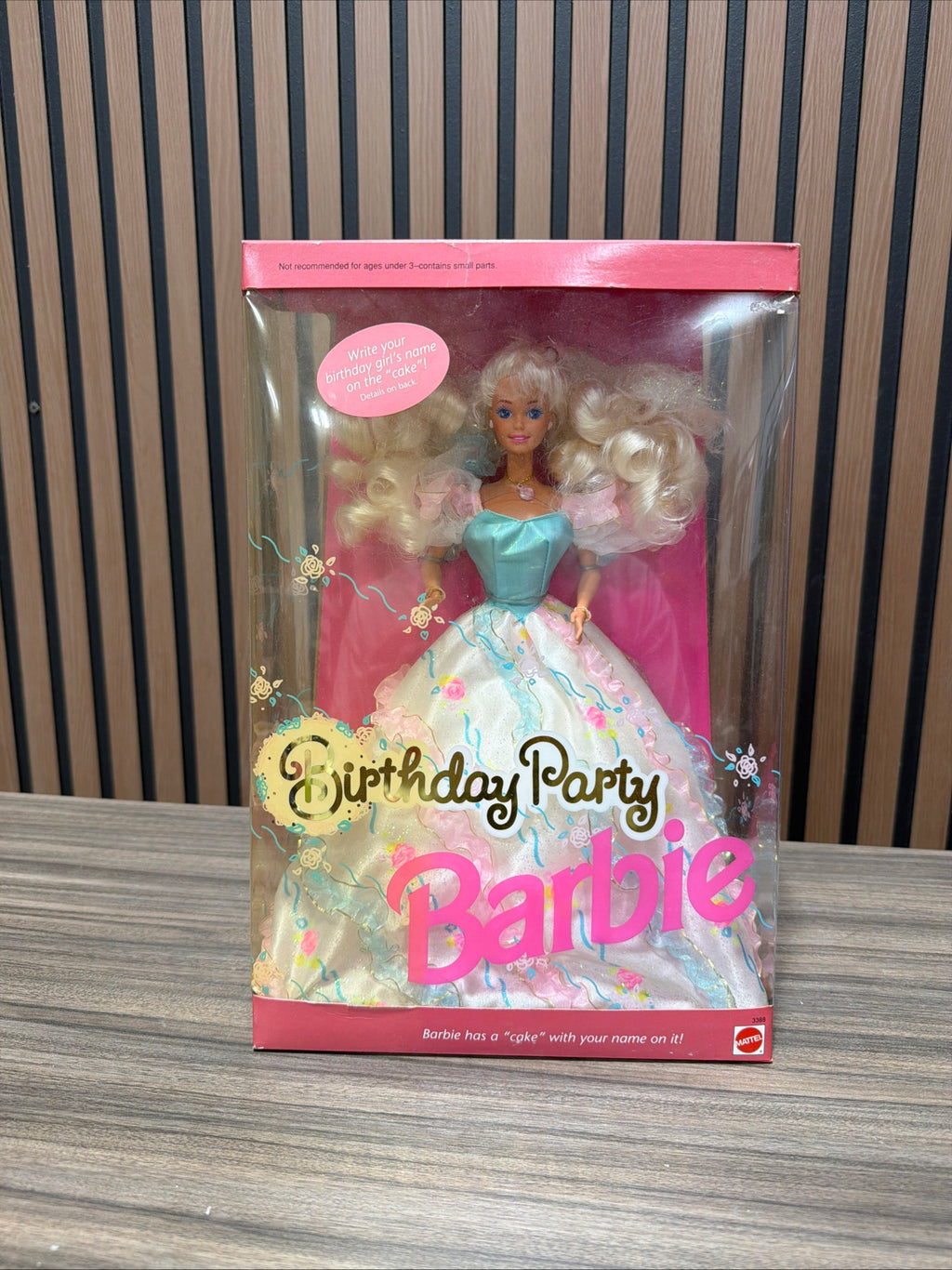 Birthday Party Barbie Doll 1992 Mattel No. 3388