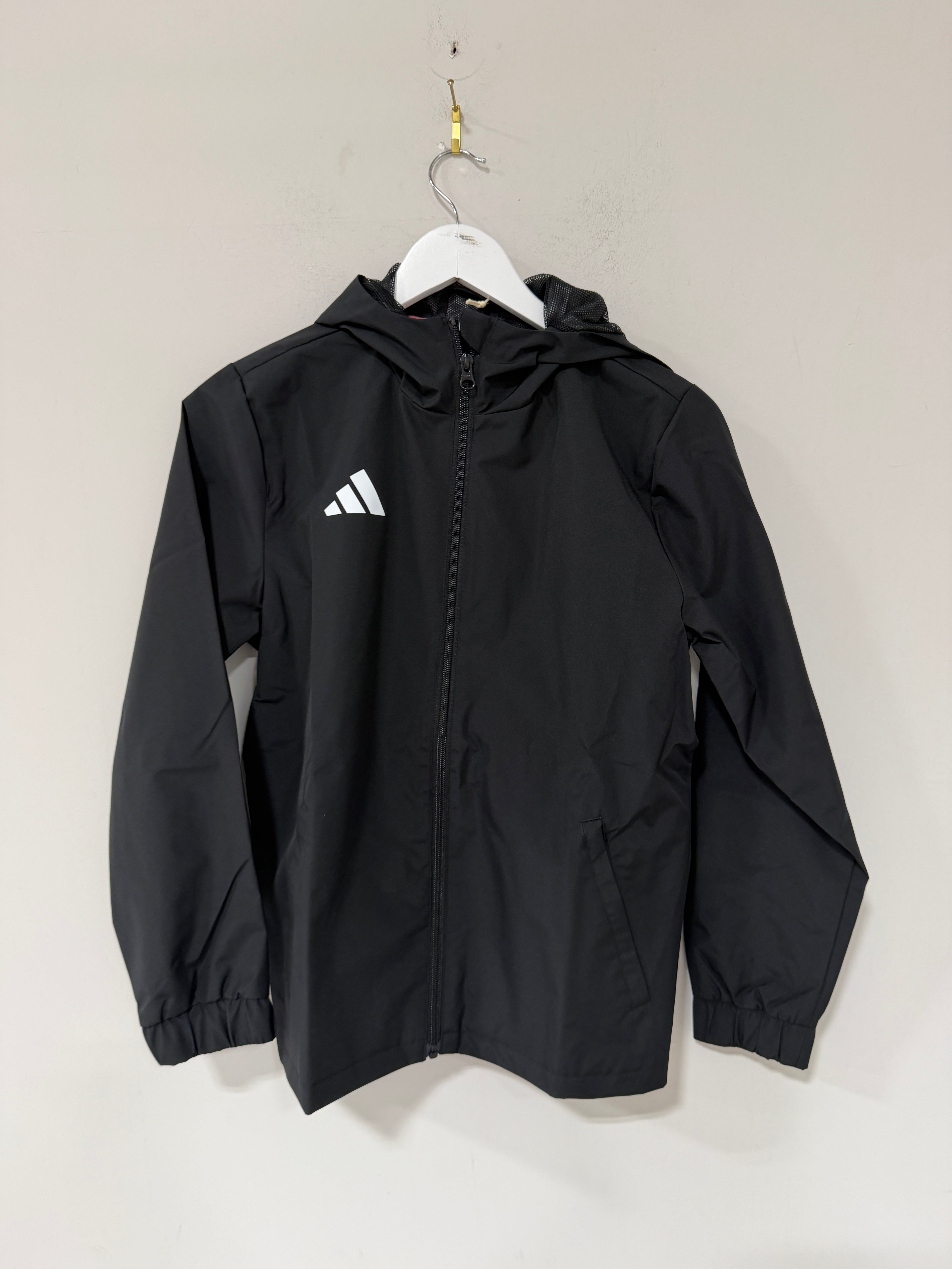 Adidas Entrada 26 All-Weather Jacket Youth – Black/White