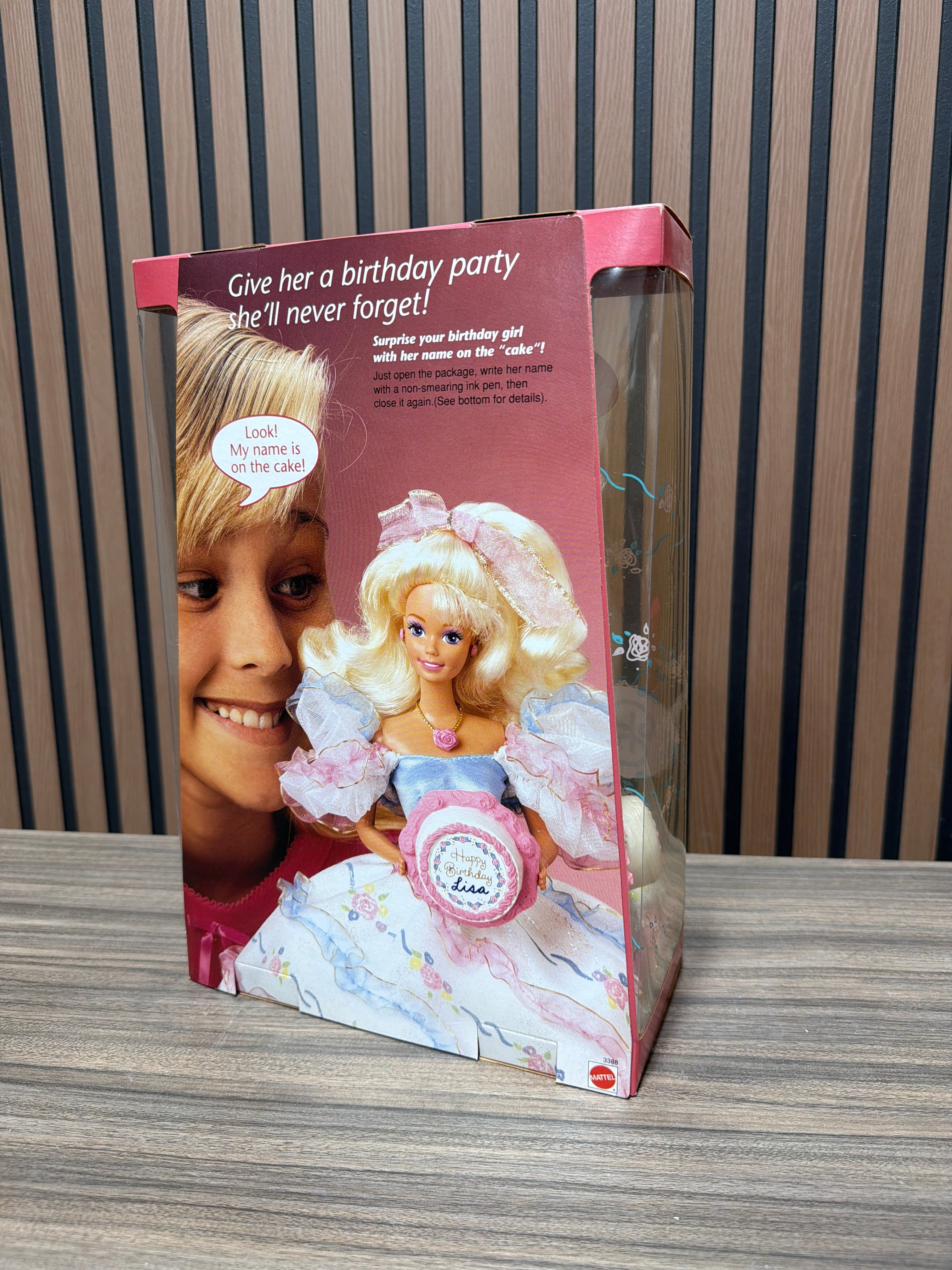 Birthday Party Barbie Doll 1992 Mattel No. 3388
