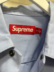Supreme Long Sleeve Work Shirt Sz M