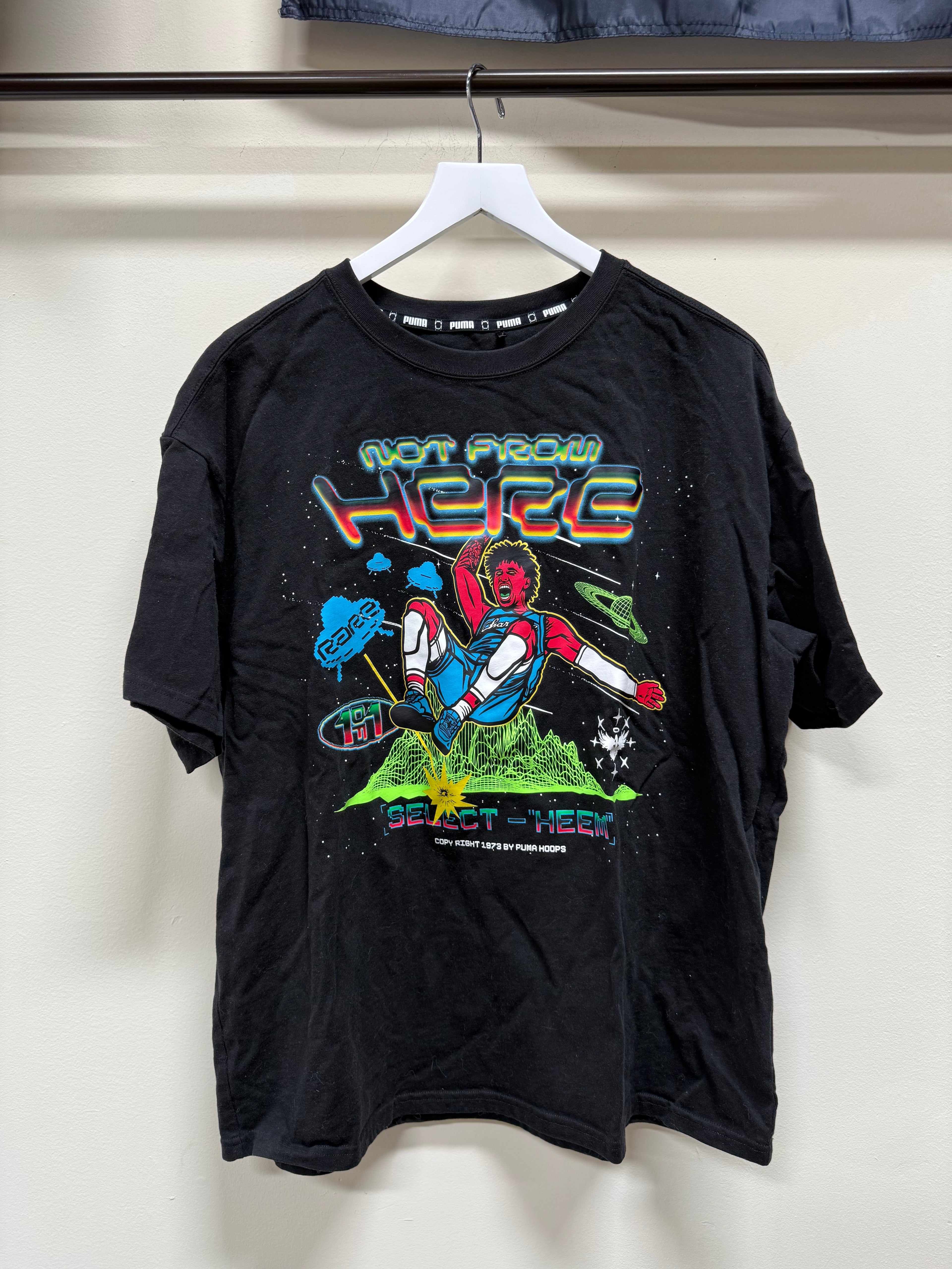 Puma Melo T-Shirt Black Sz L