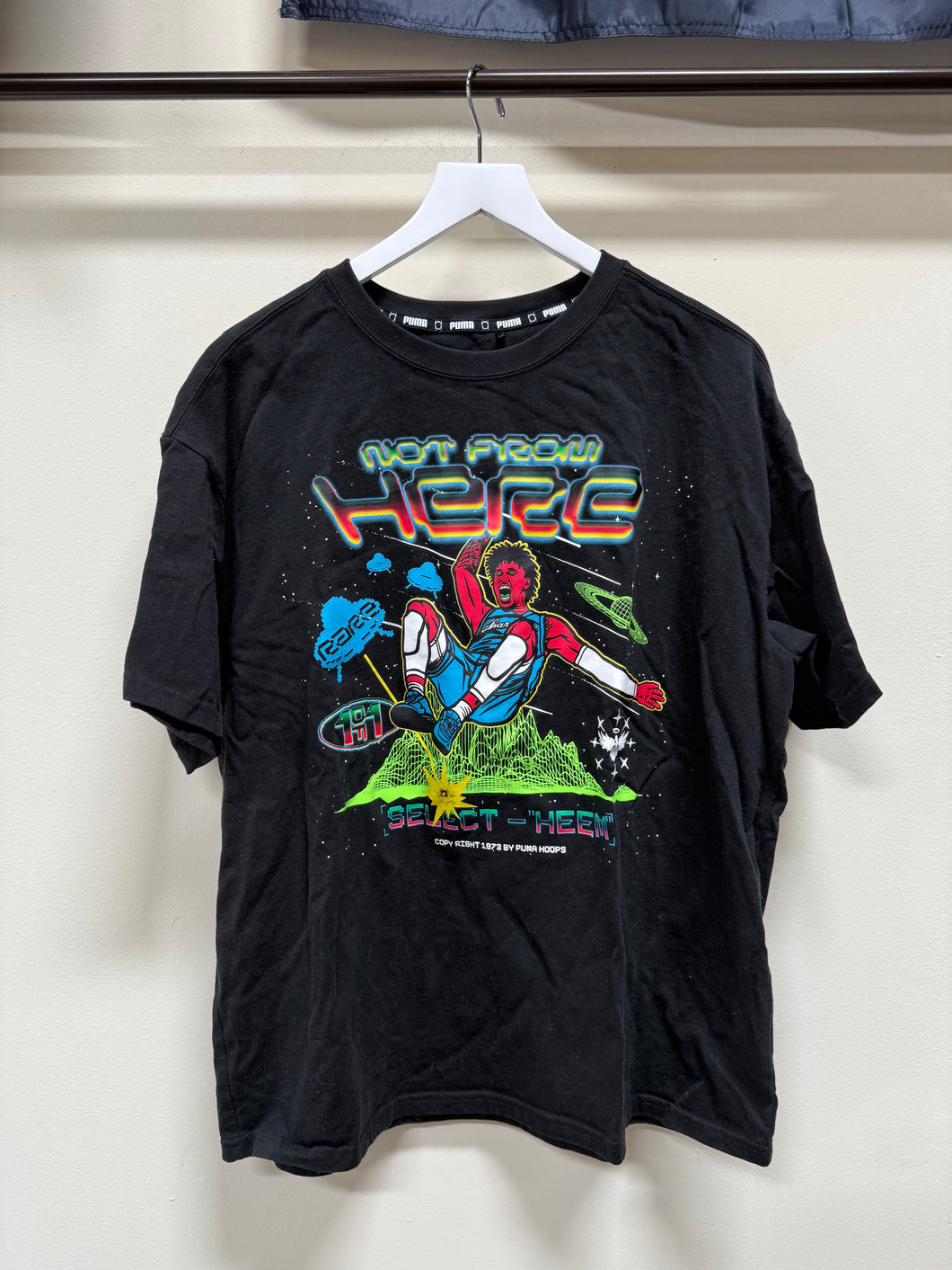 Puma Melo T-Shirt Black Sz L