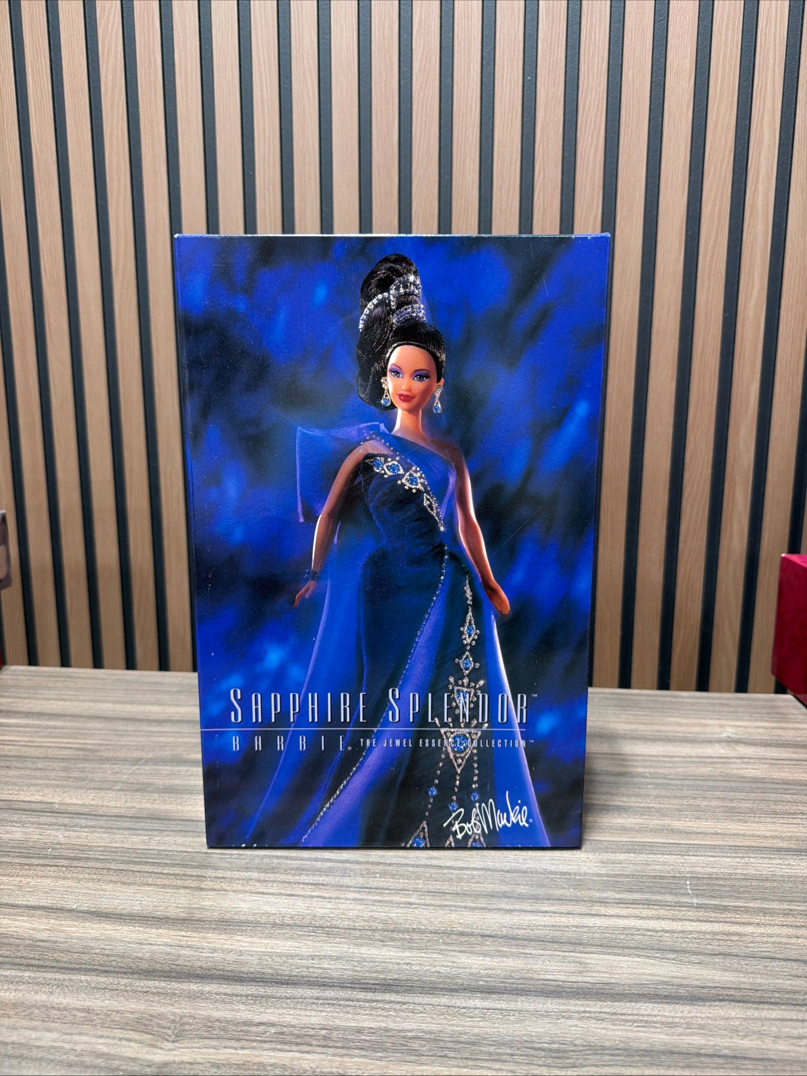 Sapphire Splendor Barbie Doll The Jewel Essence Collection Bob Mackie 15523