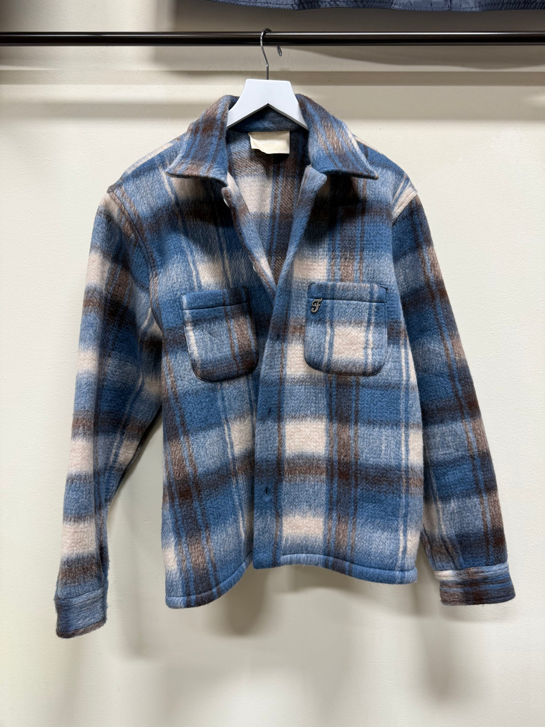 545 Flannel Blue Sz M