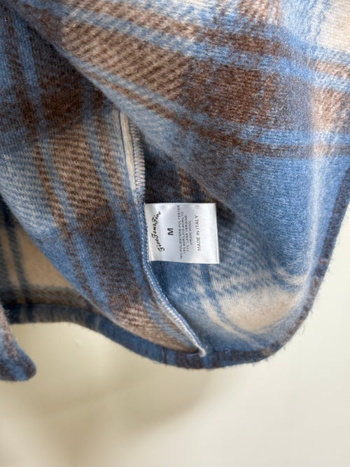 545 Flannel Blue Sz M