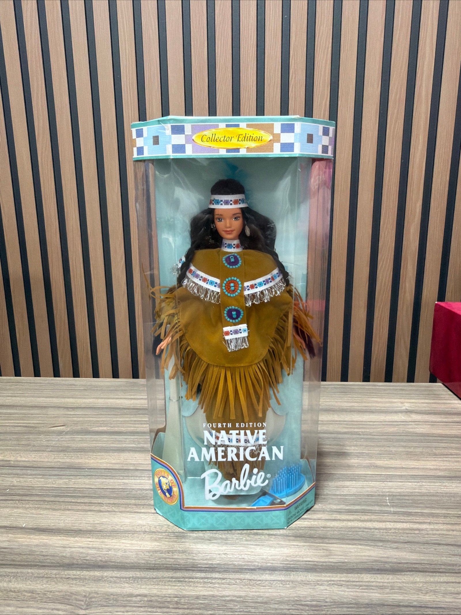 Native American Barbie Dolls of the World Fourth Edition 1997 Mattel 18558 NEW