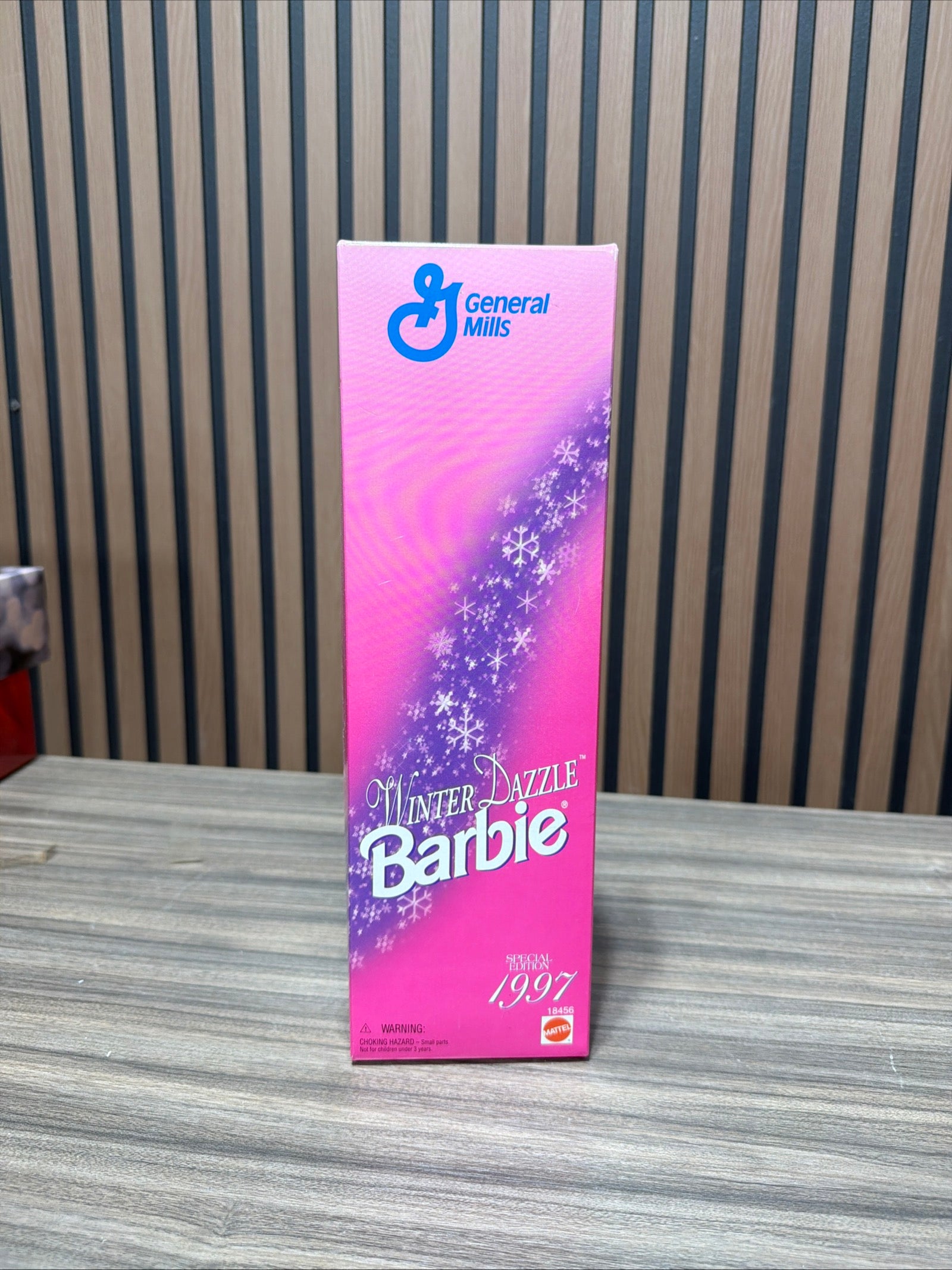 Winter Dazzle Barbie Doll General Mills Special Edition 1997 Mattel 18456 NEW