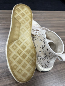 Amiri Court High 'Bandana - Alabaster' Sz 44