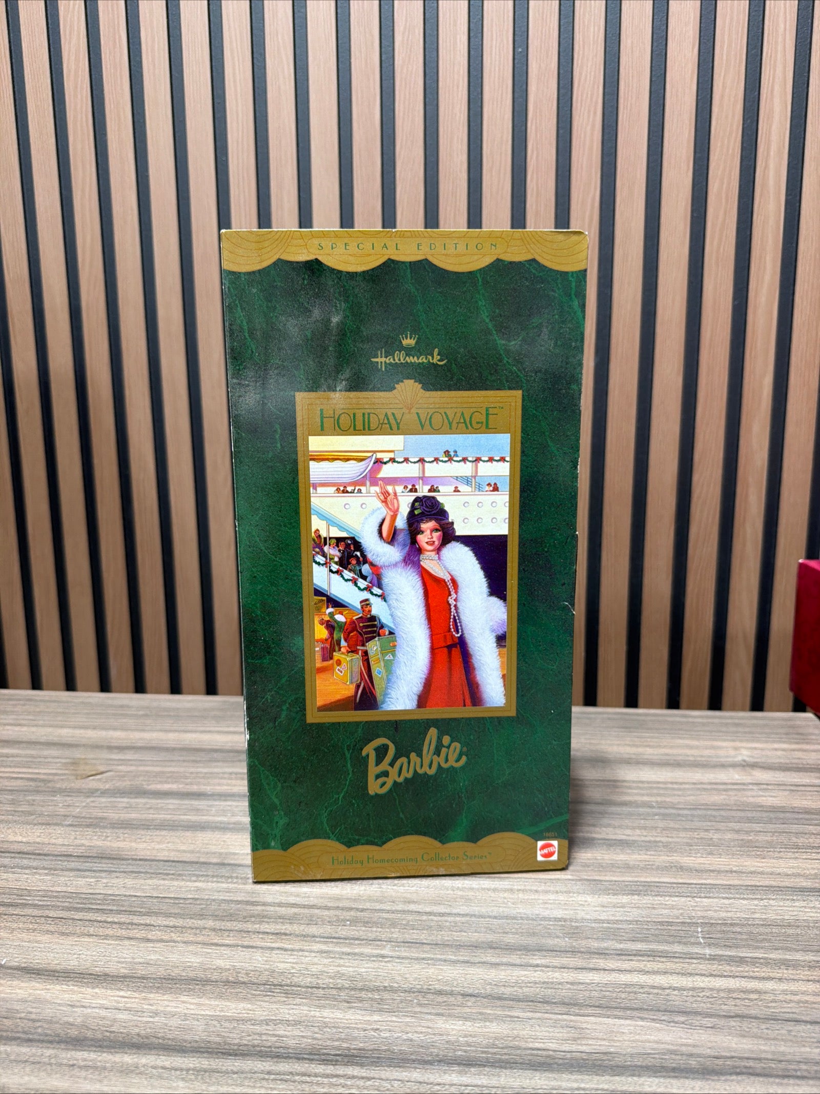 Hallmark Holiday Voyage Barbie Doll Holiday Homecoming Collector Series 1997