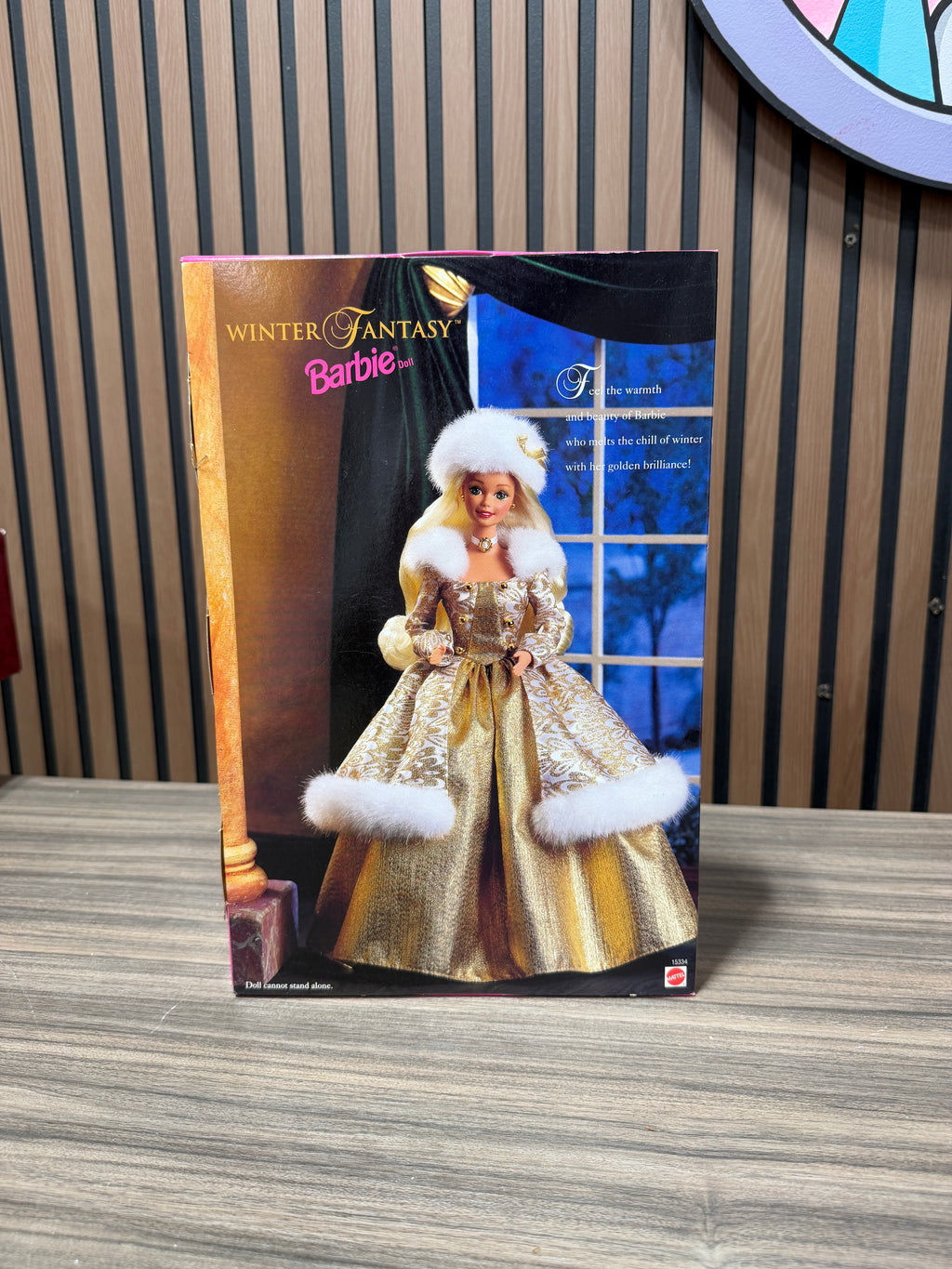 1995 Winter Fantasy Barbie Doll Blonde Special Edition Sam's Club Exclusive