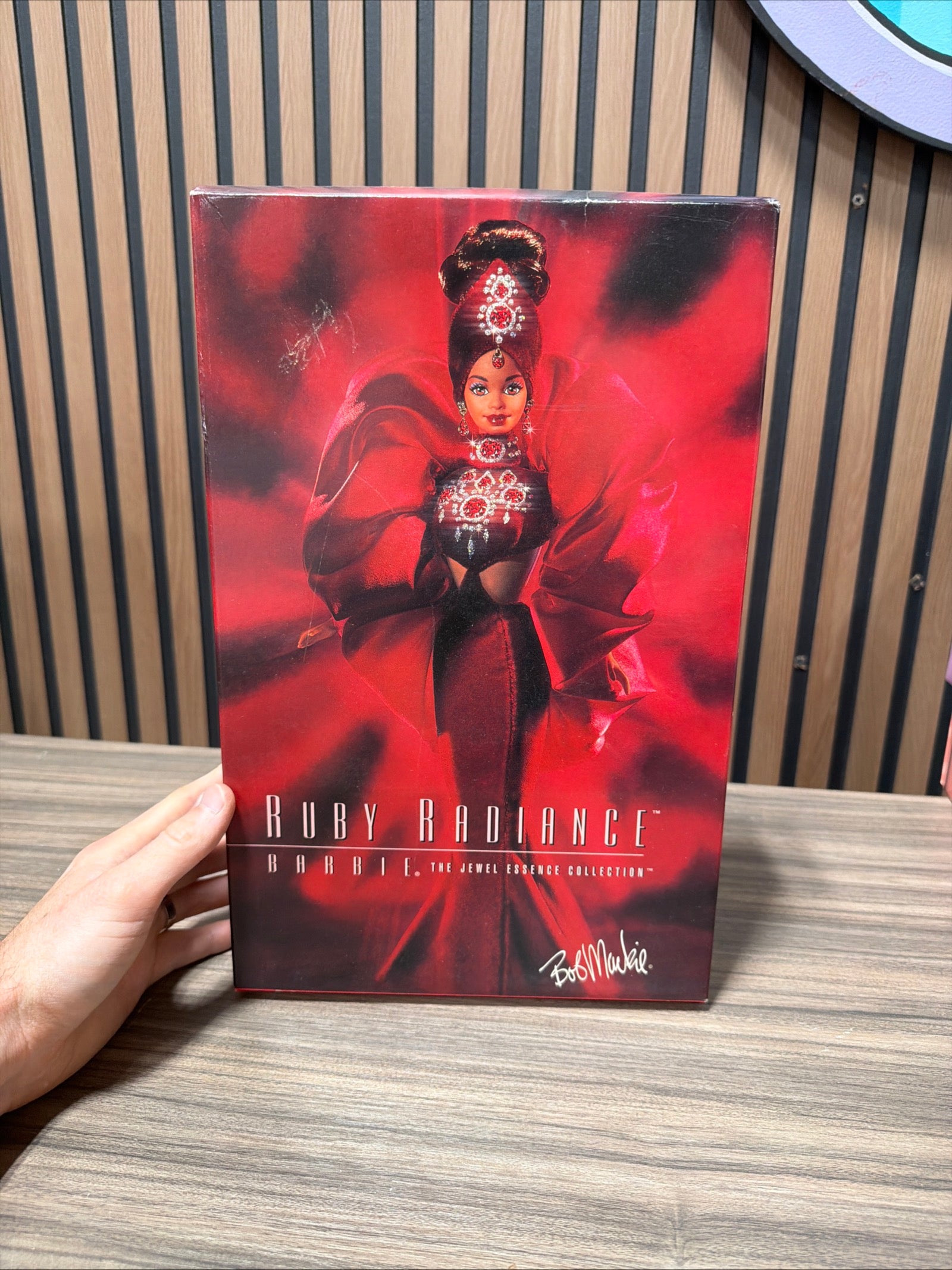 Ruby Radiance Barbie Doll by Bob Mackie 1996 Mattel #15520