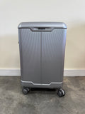 Samsonite Silhouette 17 Expandable Hardside Carry On Aluminum Silver