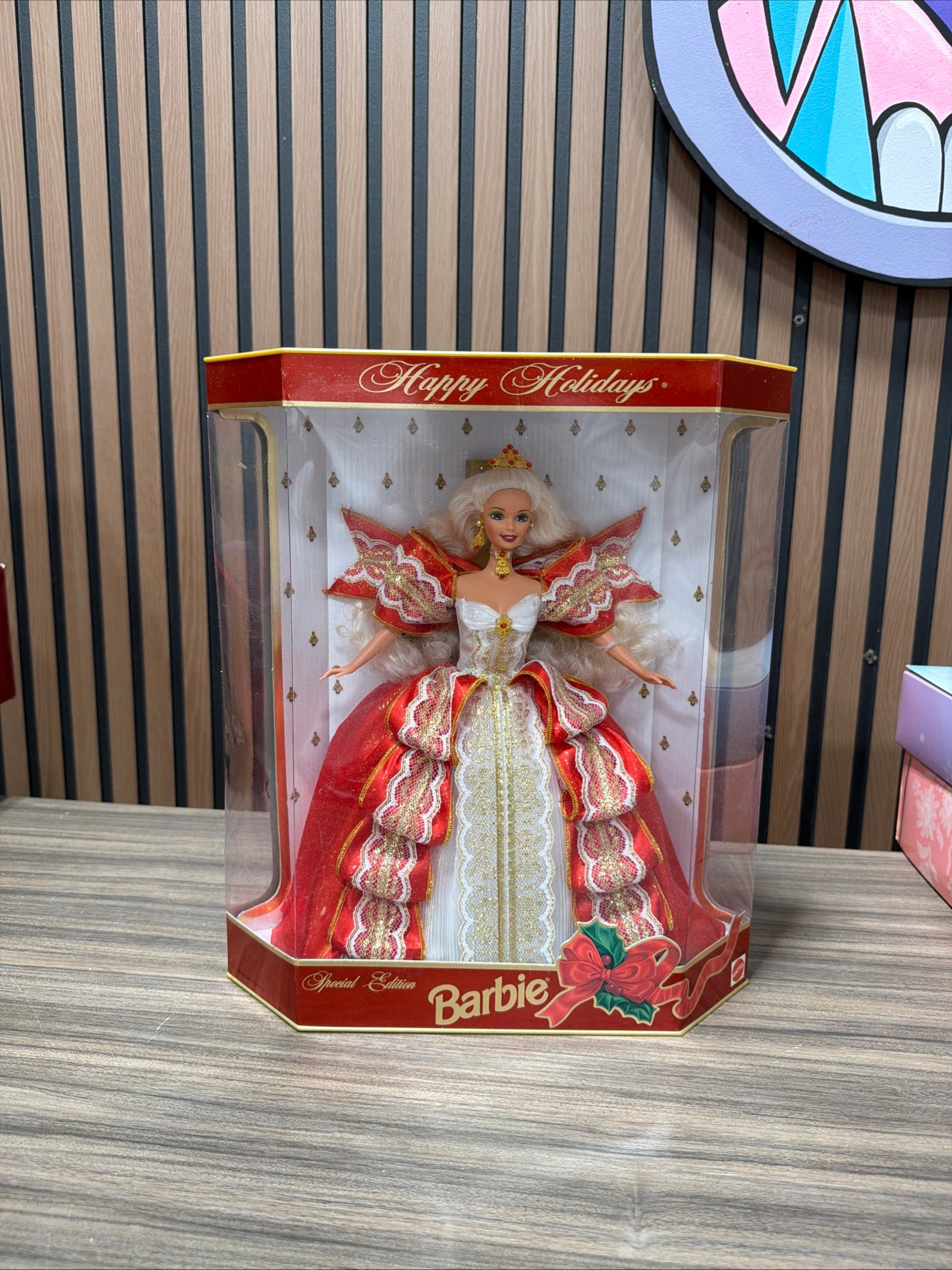 1997 Happy Holidays Special Edition Barbie Doll Mattel 17832
