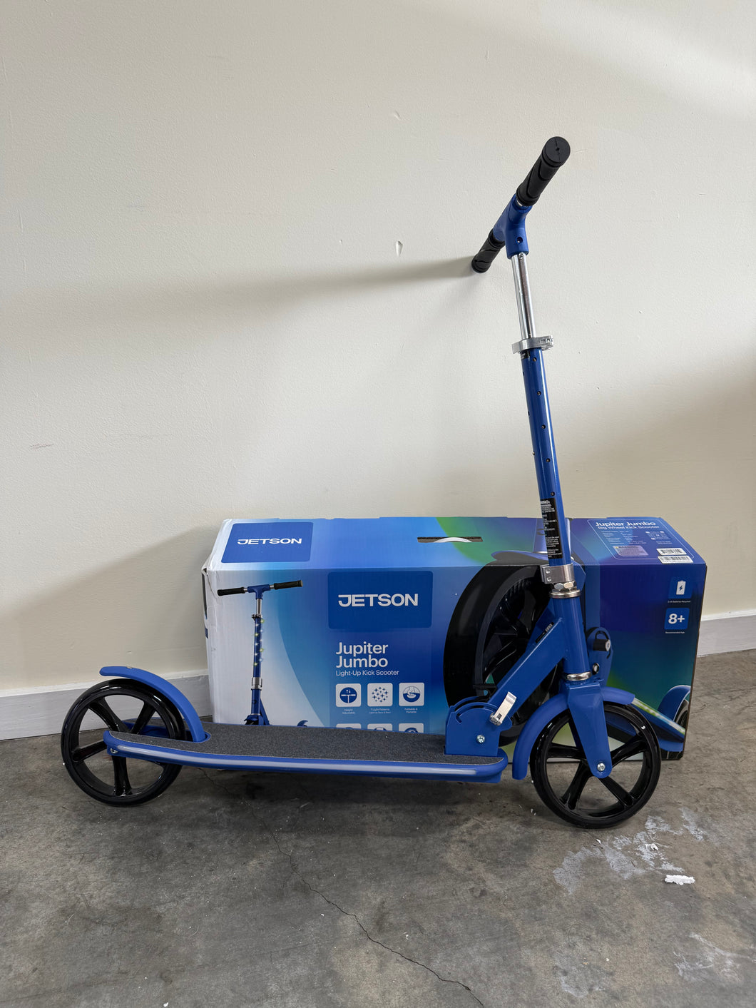 Jetson Jupiter Jumbo Kick Scooter, Blue