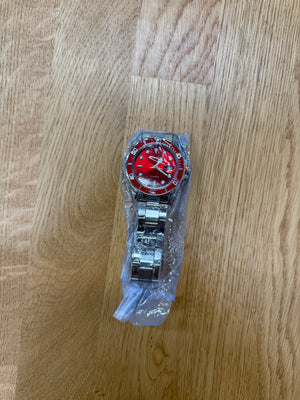 Submariner Style Watch Red