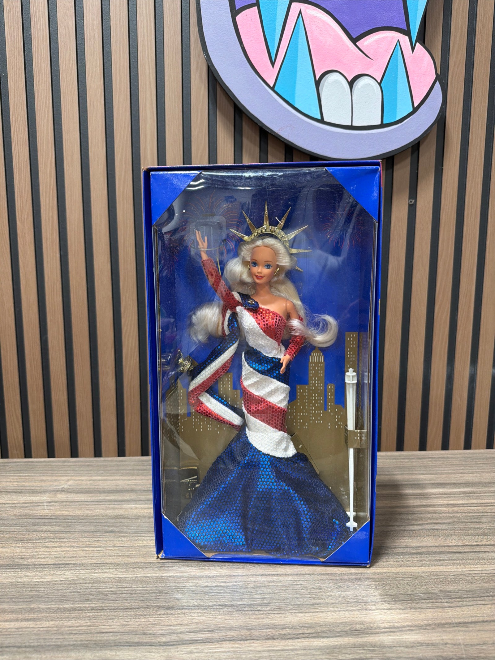 Statue of Liberty Barbie Doll FAO Schwarz Exclusive Limited Edition 1995 Mattel