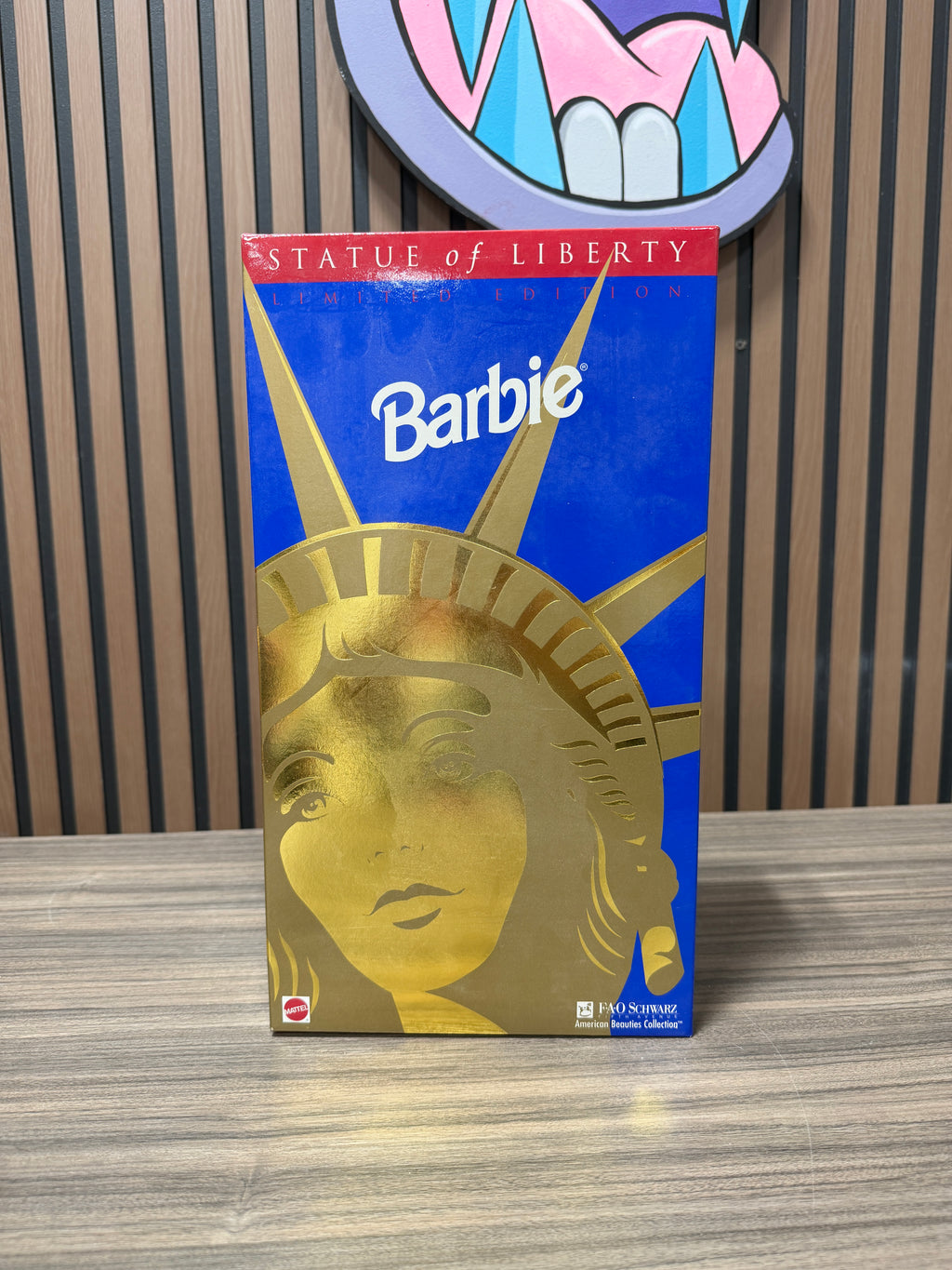 Statue of Liberty Barbie Doll FAO Schwarz Exclusive Limited Edition 1995 Mattel