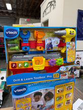 Load image into Gallery viewer, Vtech Drill &amp; Learn Toolbox Pro Pretend Toy
