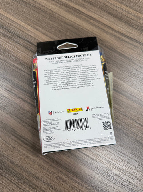 2023 Panini Select Football Trading Cards Hanger Box