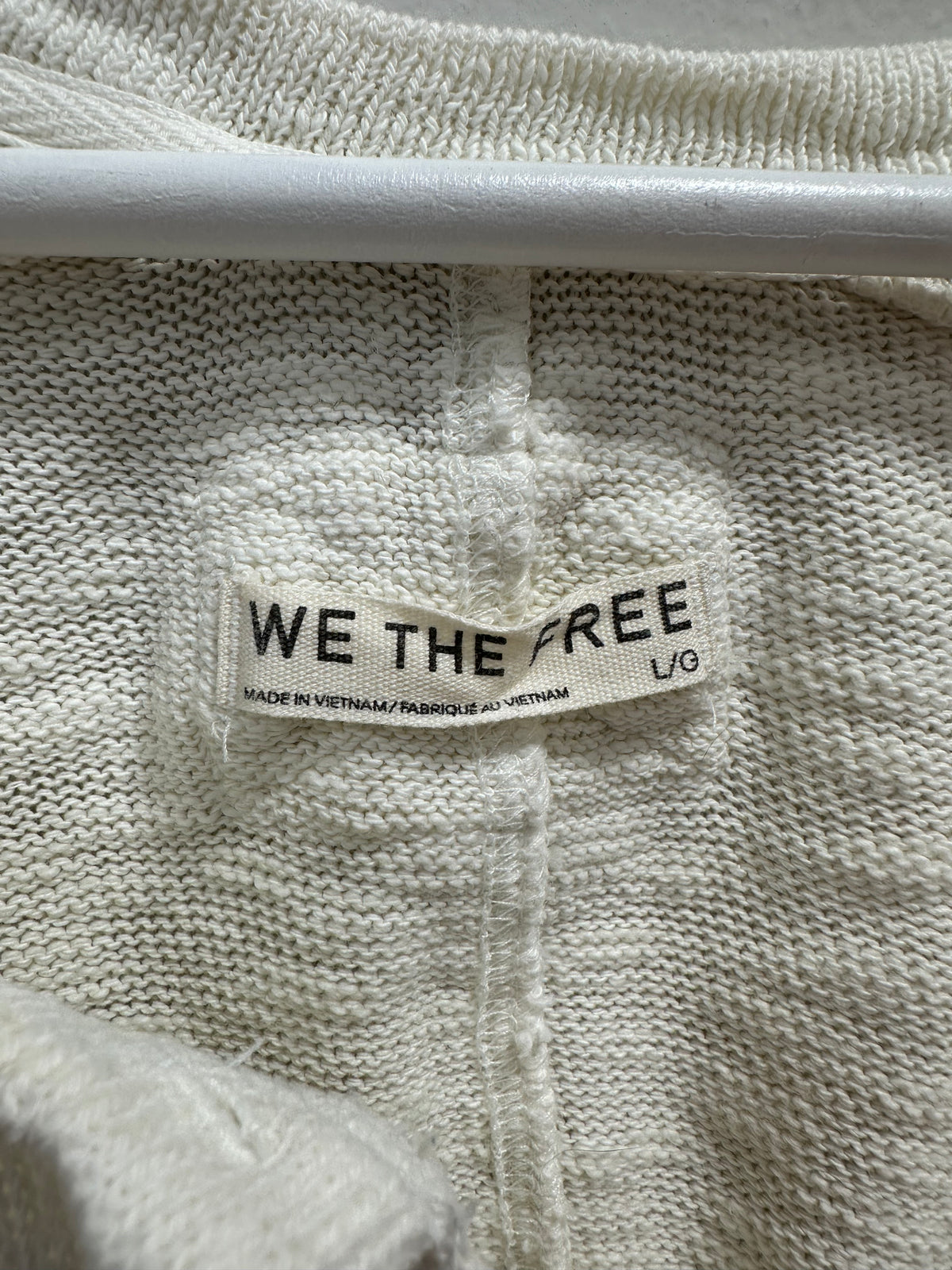 Free People We The Free "Flashback Cardi Tee" women's large