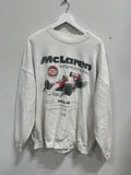 McLaren F1 Team 1988 MP4/4 Vintage Graphic Oversized Sweatshirt - Cream - XXL