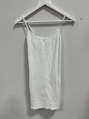 Free People Intimately Seamless Mini Slip Dress Ivory Cream XS/S