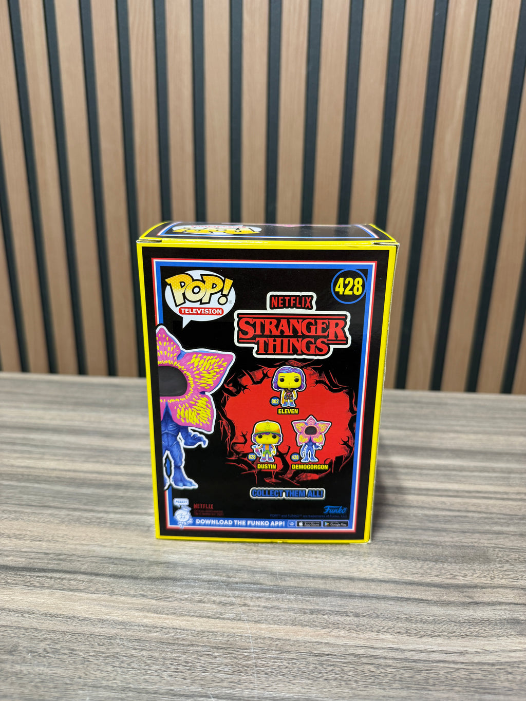 Funko Pop! Netflix Stranger Things Demogorgon #428 Black Light Target Exc NIB