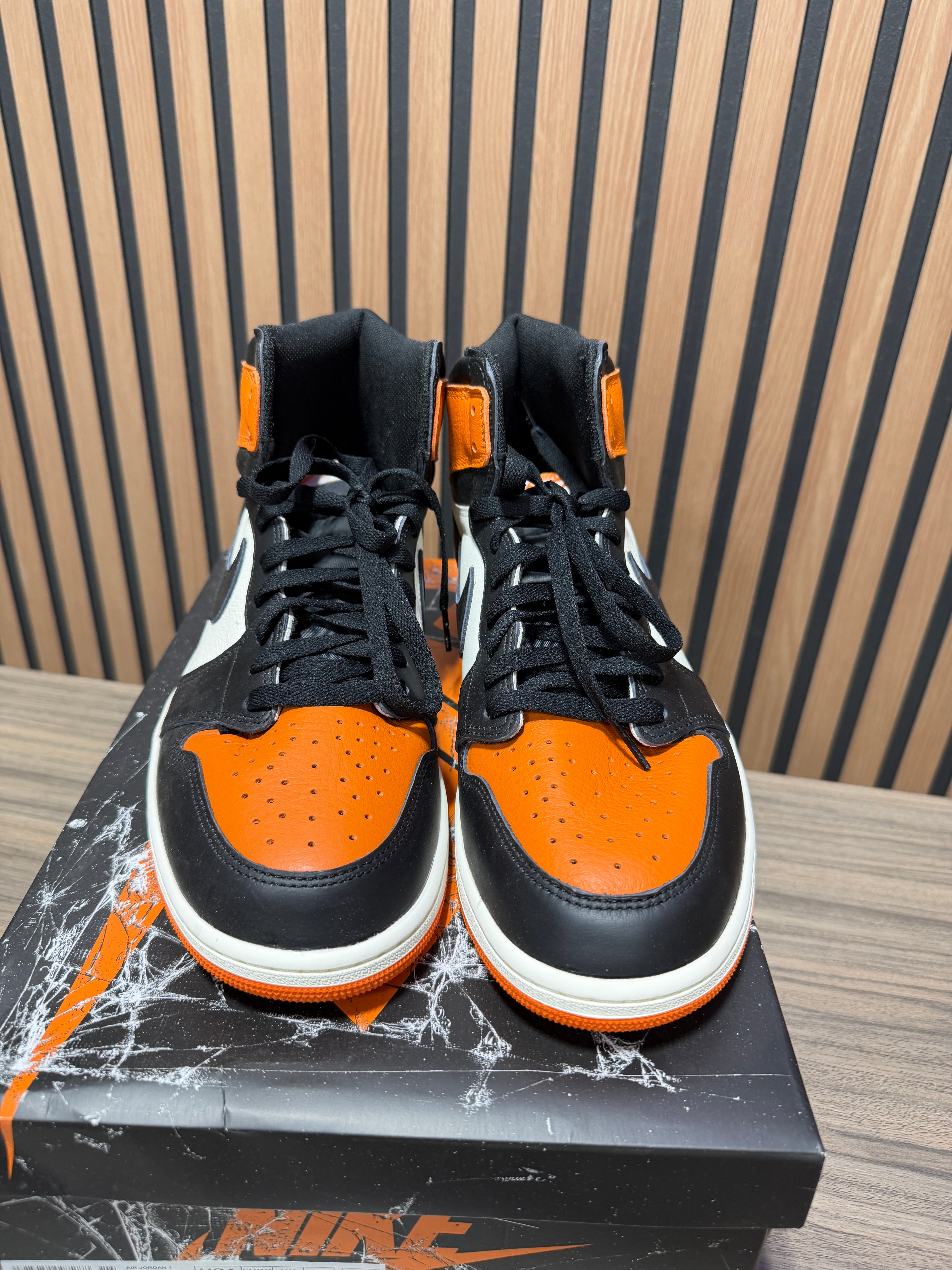 Jordan 1 Retro High OG Shattered Backboard (2025) Sz 12