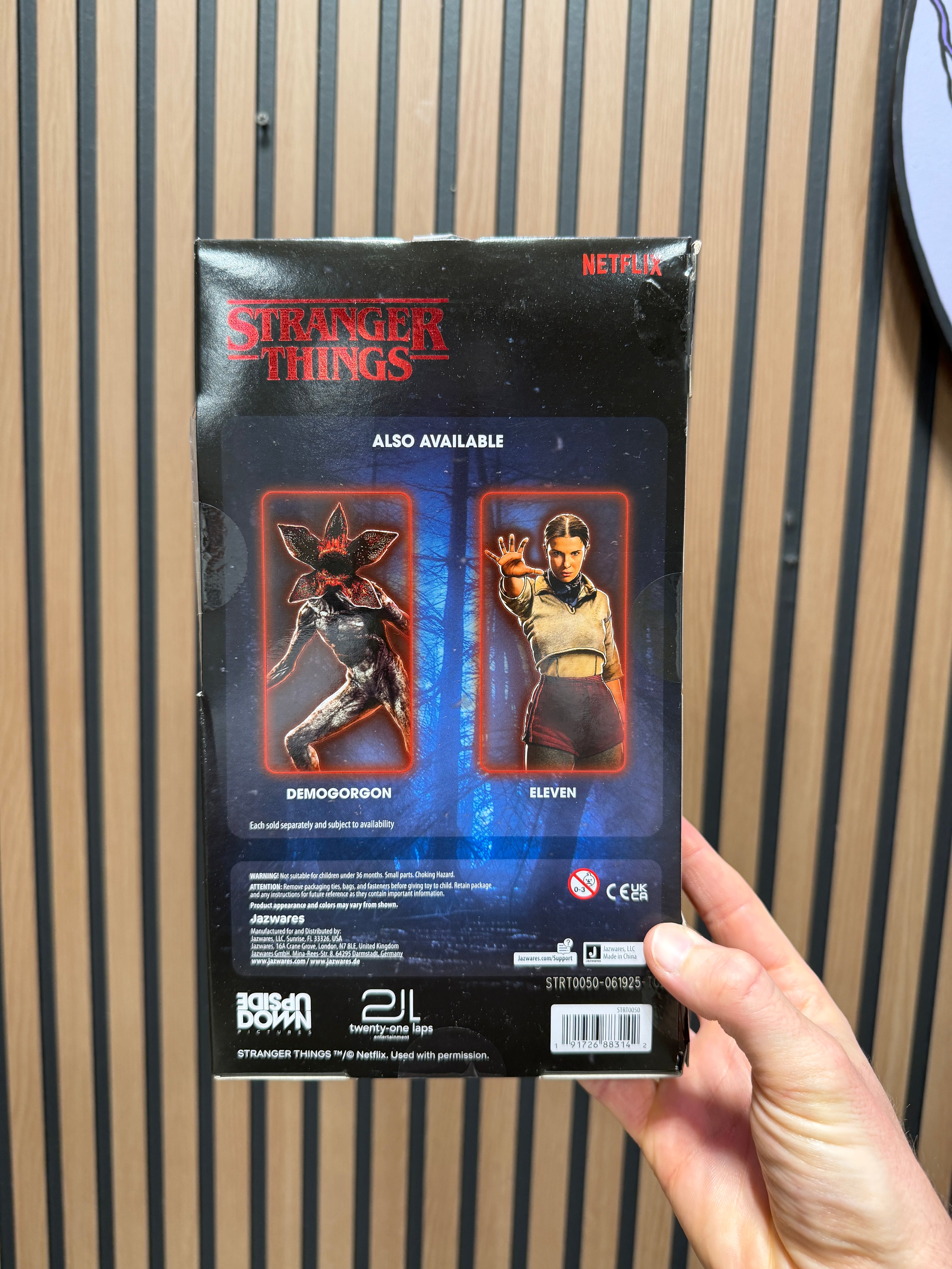 Stranger Things Season 5 Dustin Hellfire Club Upside Down Series Jazwares 2025