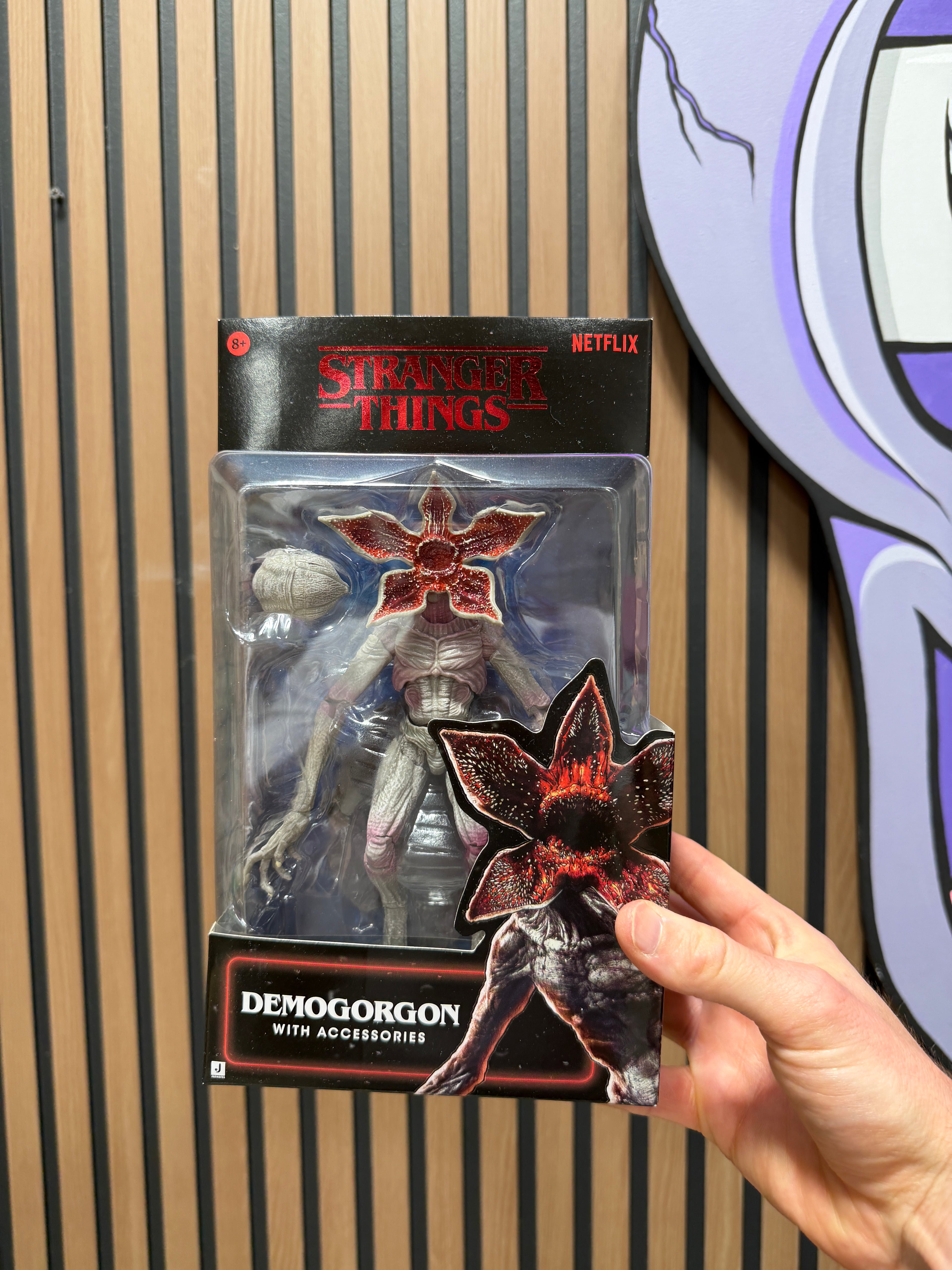 Stranger Things Season 5 Demogorgon Figure Upside Down Series Jazwares 2025