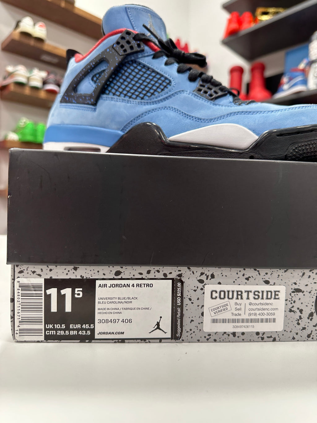 Travis Scott Jordan 4 Sz 11.5