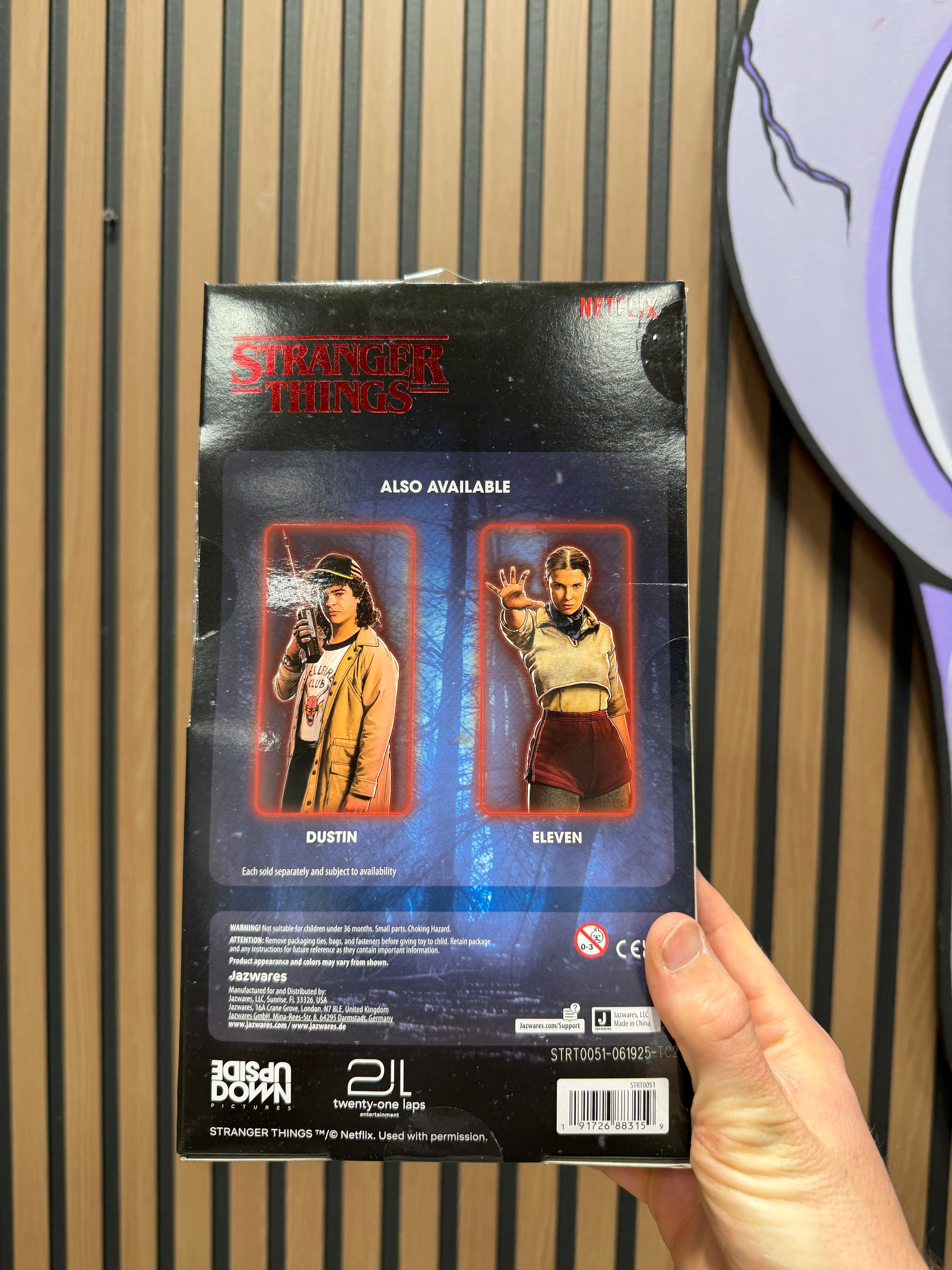 Stranger Things Season 5 Demogorgon Figure Upside Down Series Jazwares 2025
