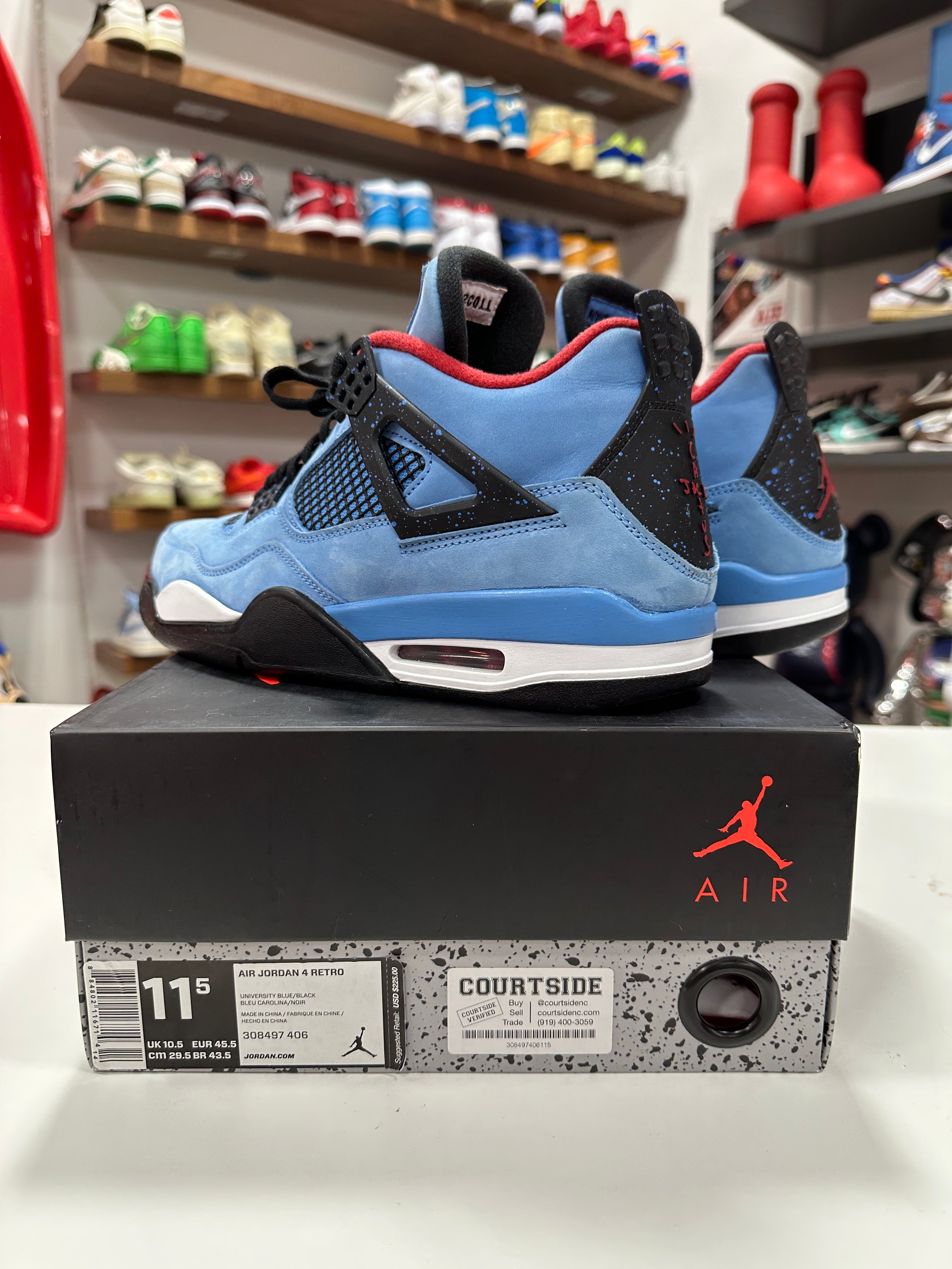 Travis Scott Jordan 4 Sz 11.5