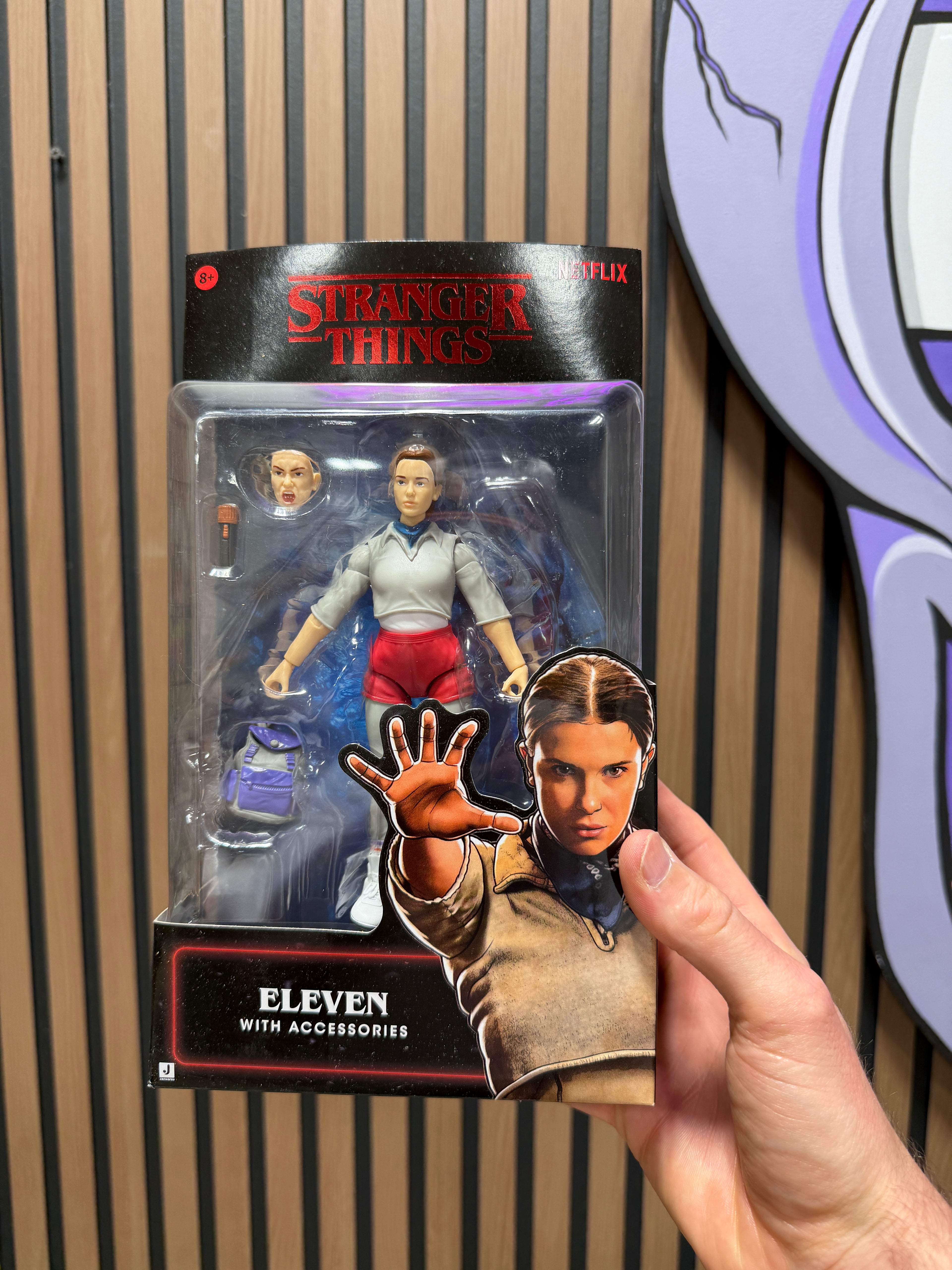Stranger Things Season 5 Eleven Action Figure Upside Down Series Jazwares 2025