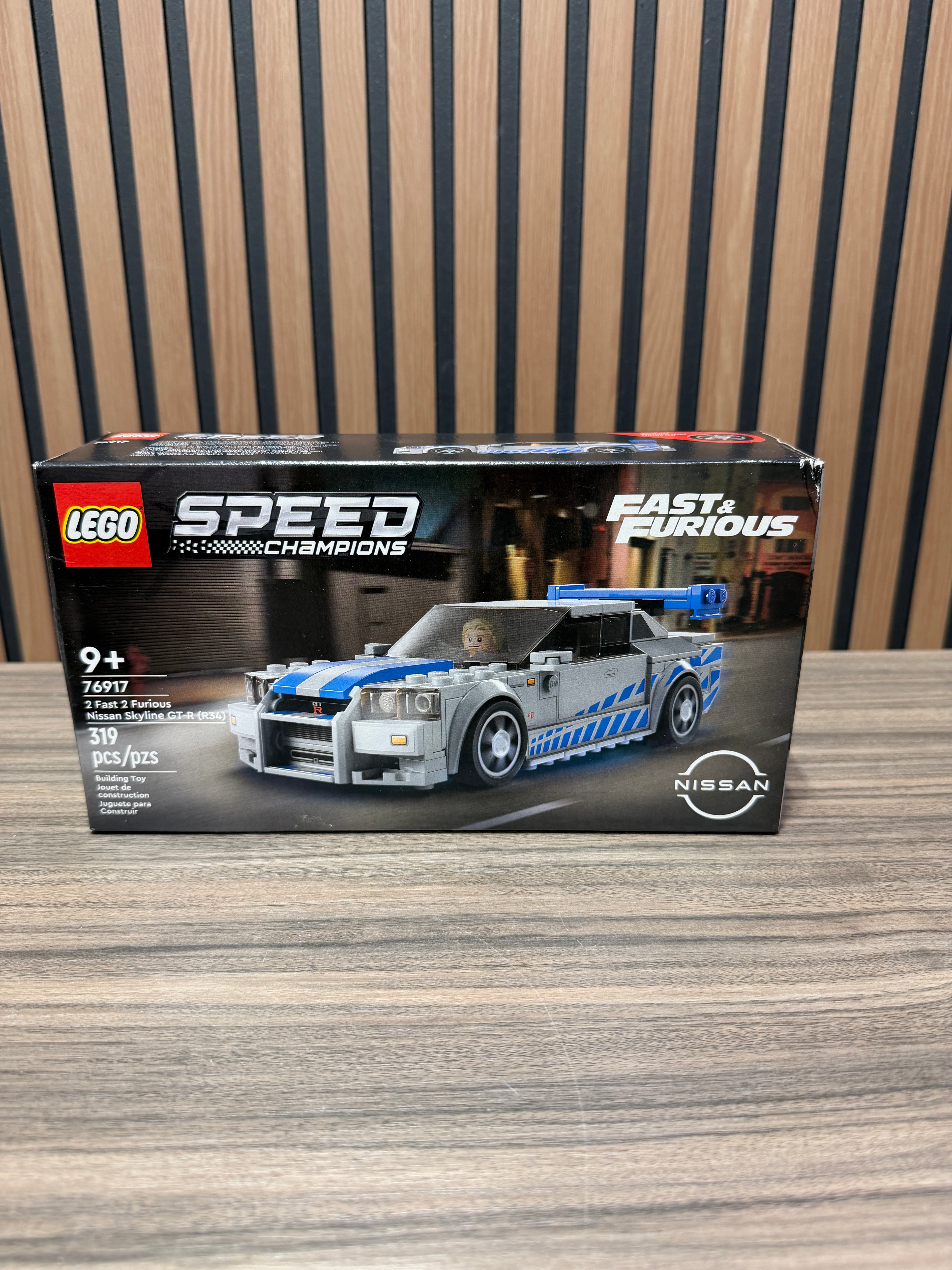 LEGO 76917 SPEED CHAMPIONS 2 Fast 2 Furious Nissan Skyline GT-R (R34) Sealed NEW