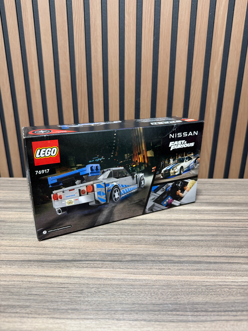 LEGO 76917 SPEED CHAMPIONS 2 Fast 2 Furious Nissan Skyline GT-R (R34) Sealed NEW