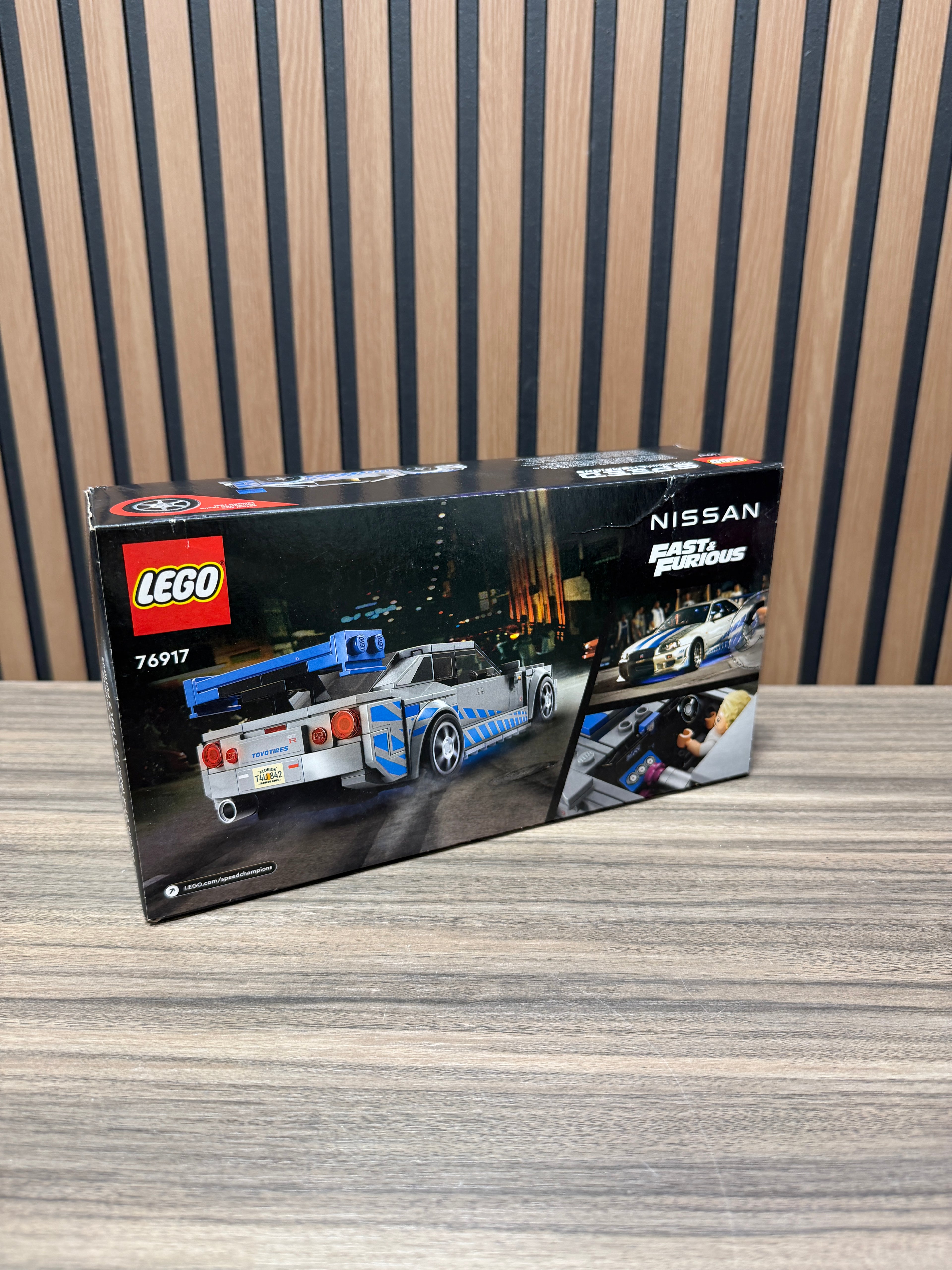 LEGO 76917 SPEED CHAMPIONS 2 Fast 2 Furious Nissan Skyline GT-R (R34) Sealed NEW