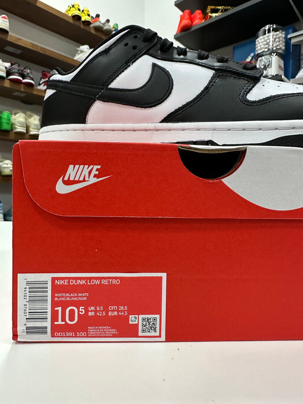 Nike Dunk Low Panda Sz 10.5