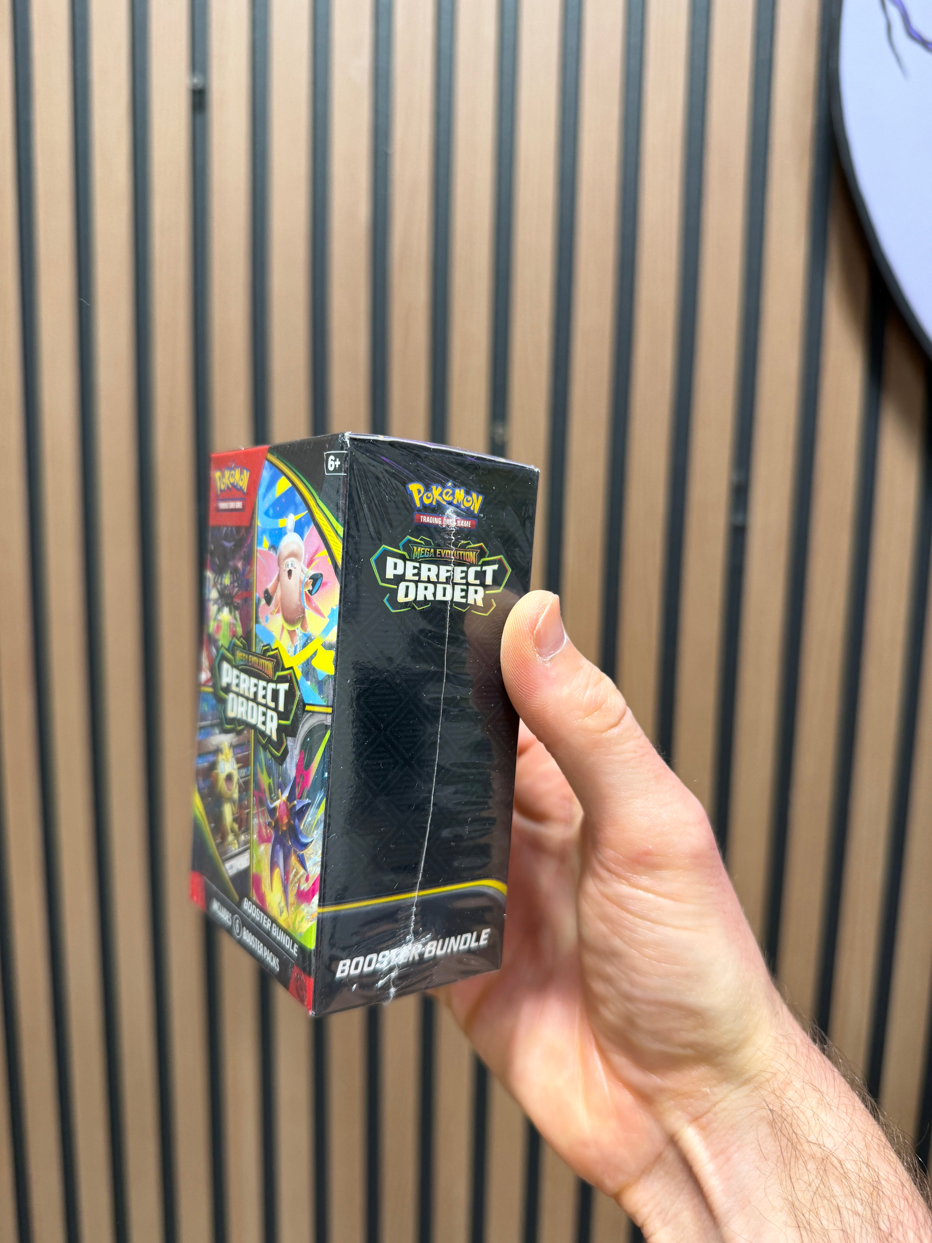 Pokémon TCG: Mega Evolution-Perfect Order Booster Bundle (6 Packs) New Sealed