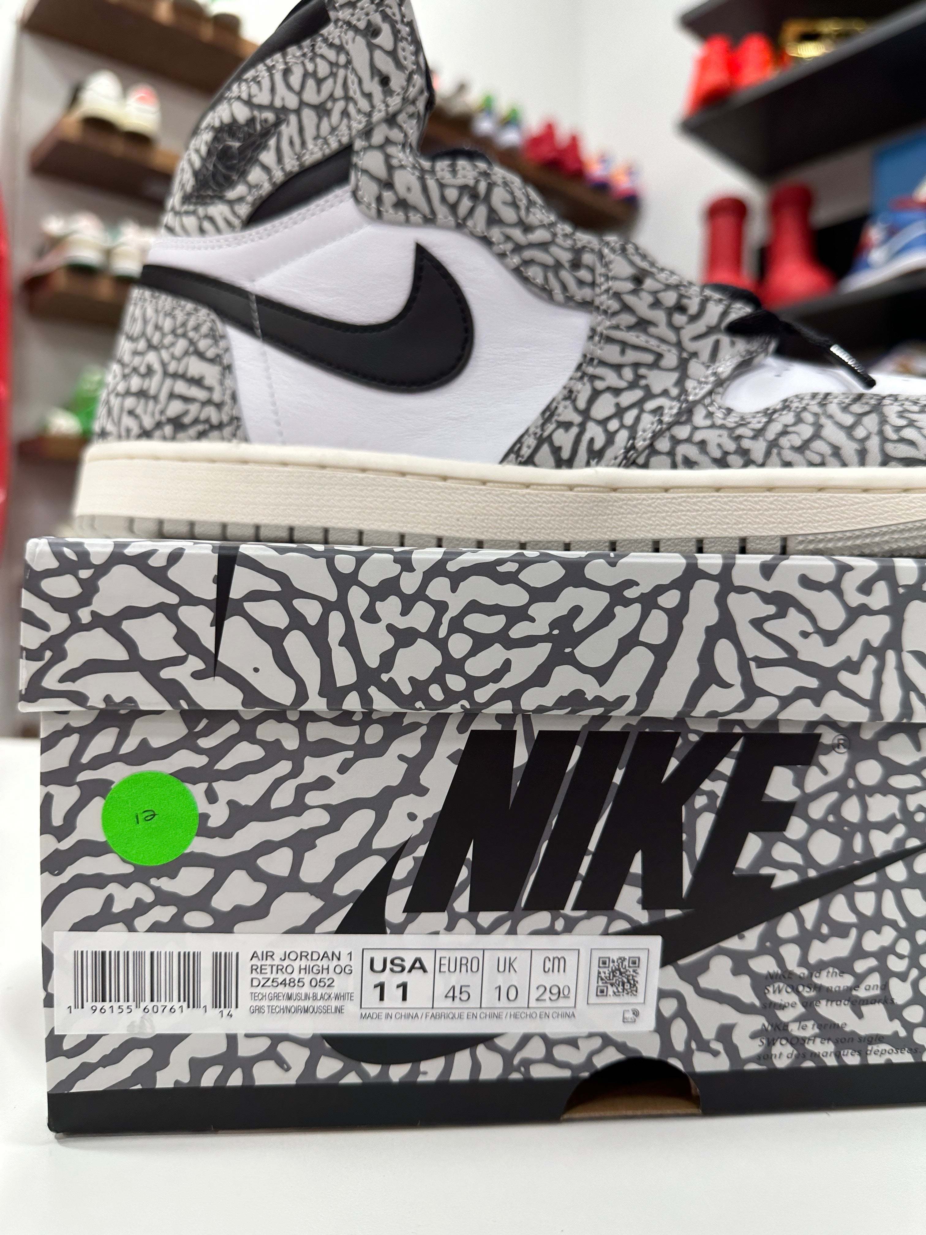 Jordan 1 Cement Sz 11