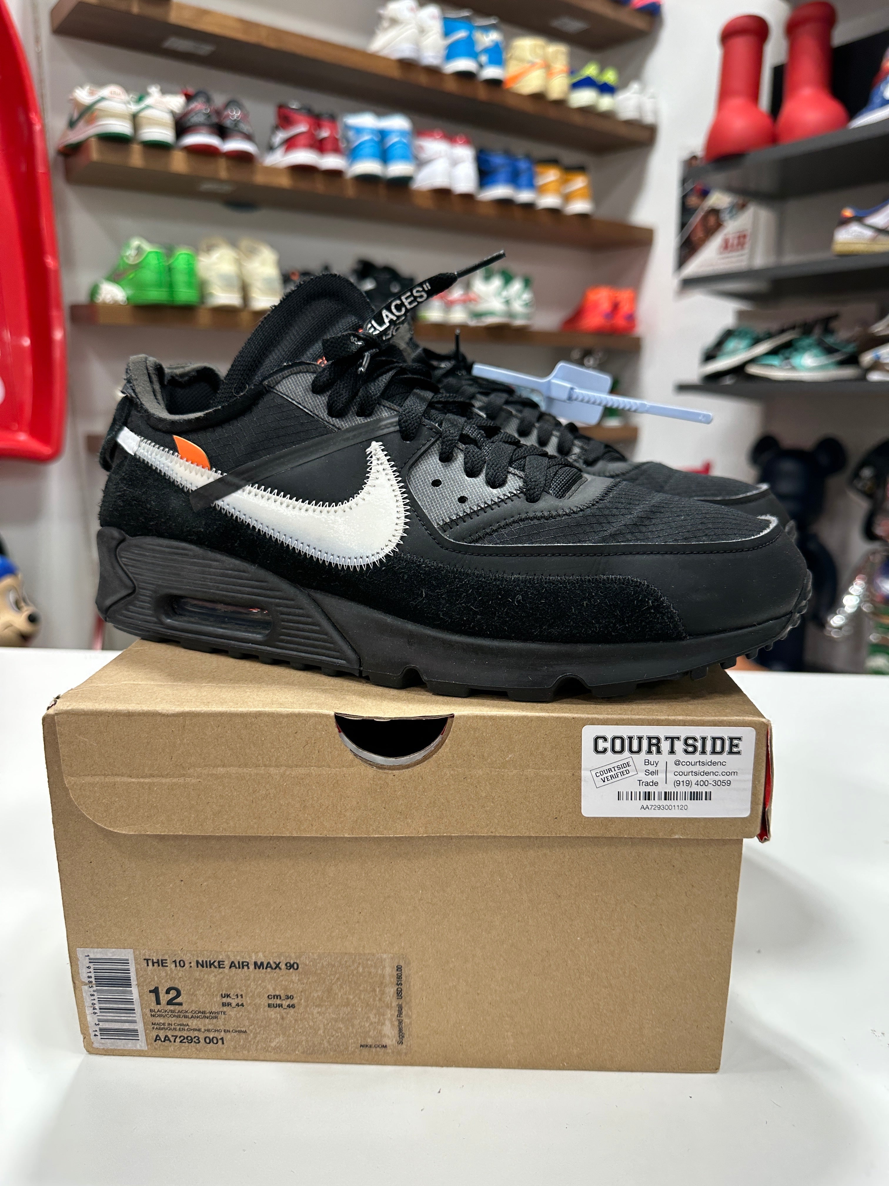 Off White Air Max 90 Sz 12